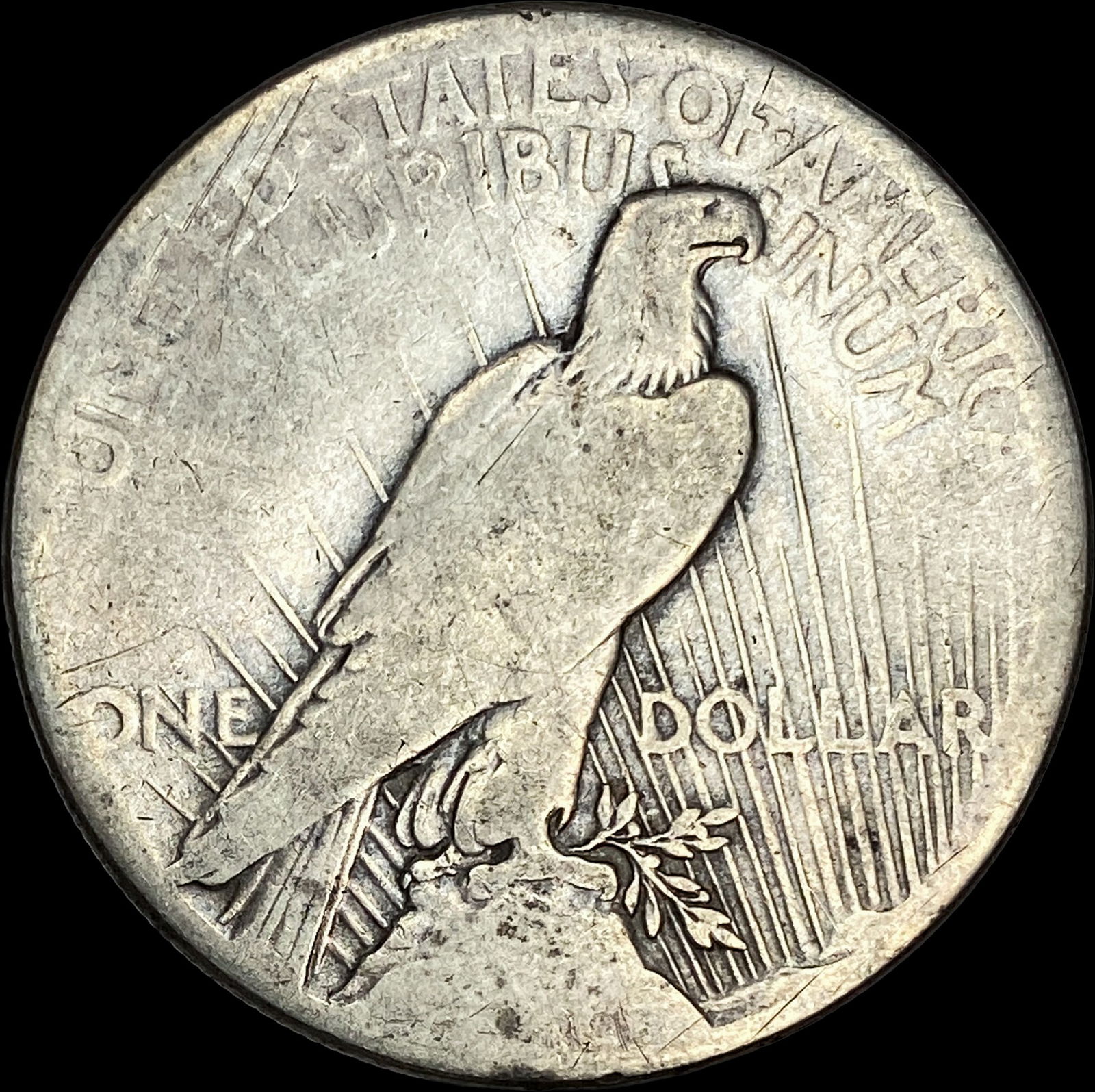 1928 Peace Silver Dollar LIGHTLY CIRCULATED - 2