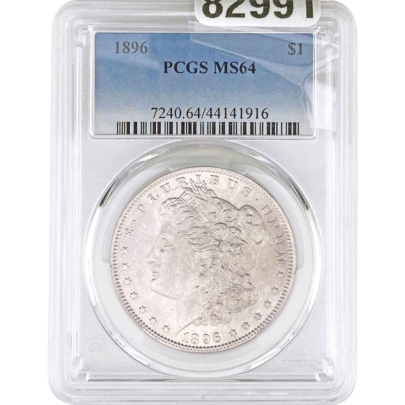 1896 Morgan Silver Dollar PCGS MS64 (1 of 2)