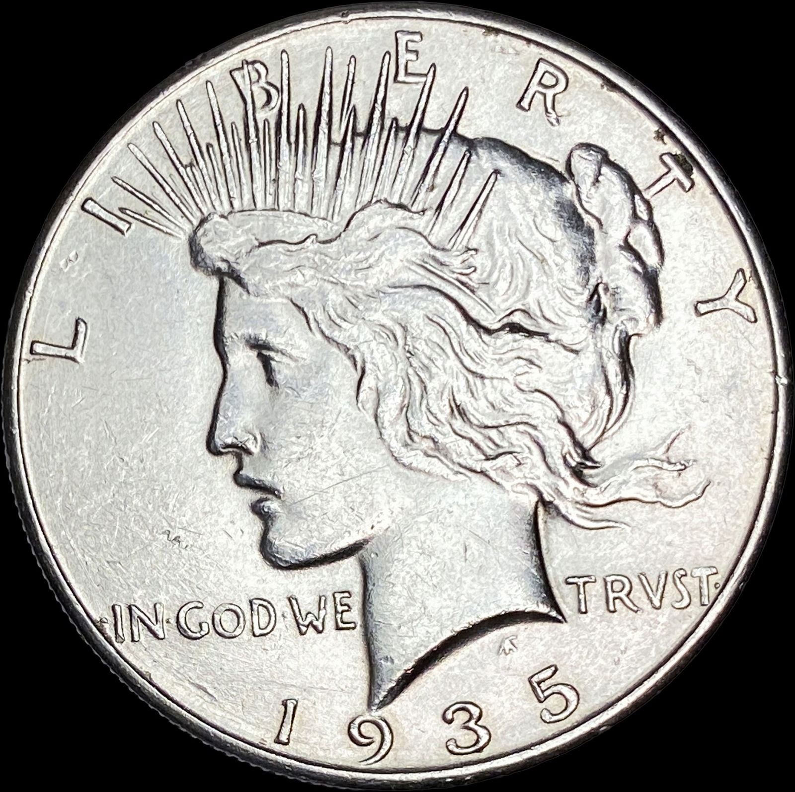 1935 Silver Peace Dollar UNCIRCULATED: 1935 Silver Peace Dollar UNCIRCULATED