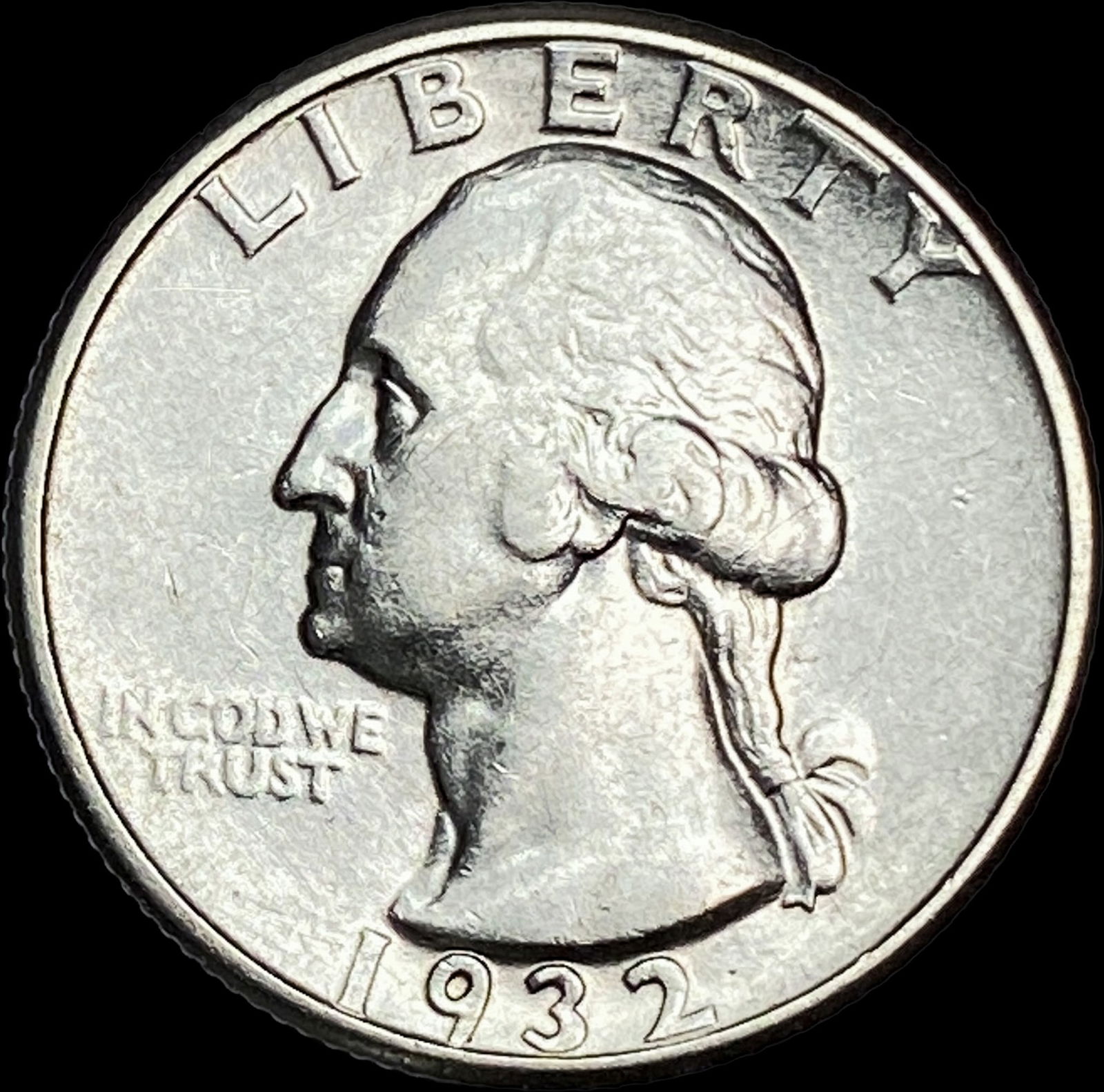 1932 Washington Silver Quarter CLOSELY UNCIRCULATED (1 of 2)