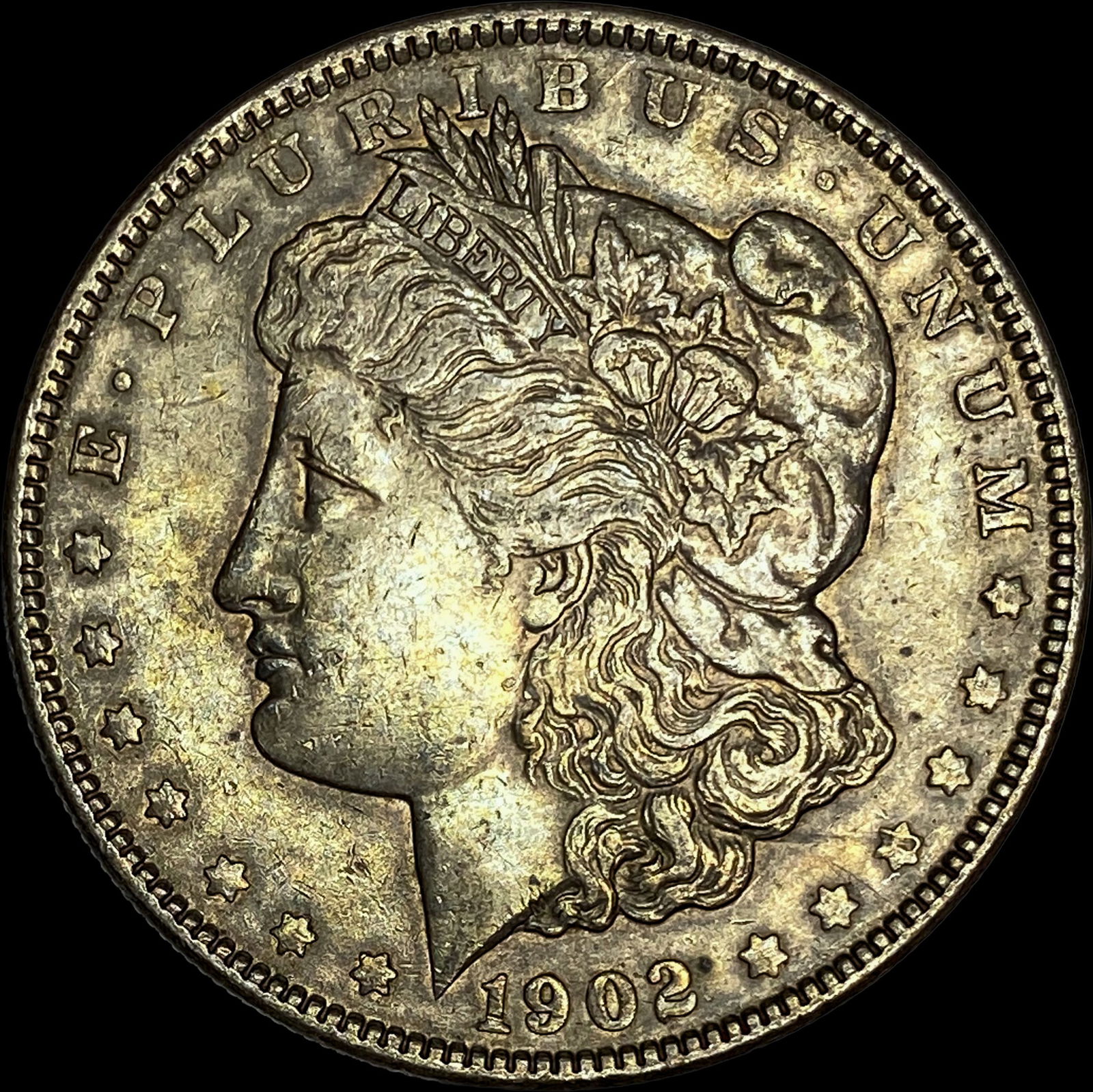 1902 Morgan Silver Dollar CLOSELY UNCIRCULATED (1 of 2)