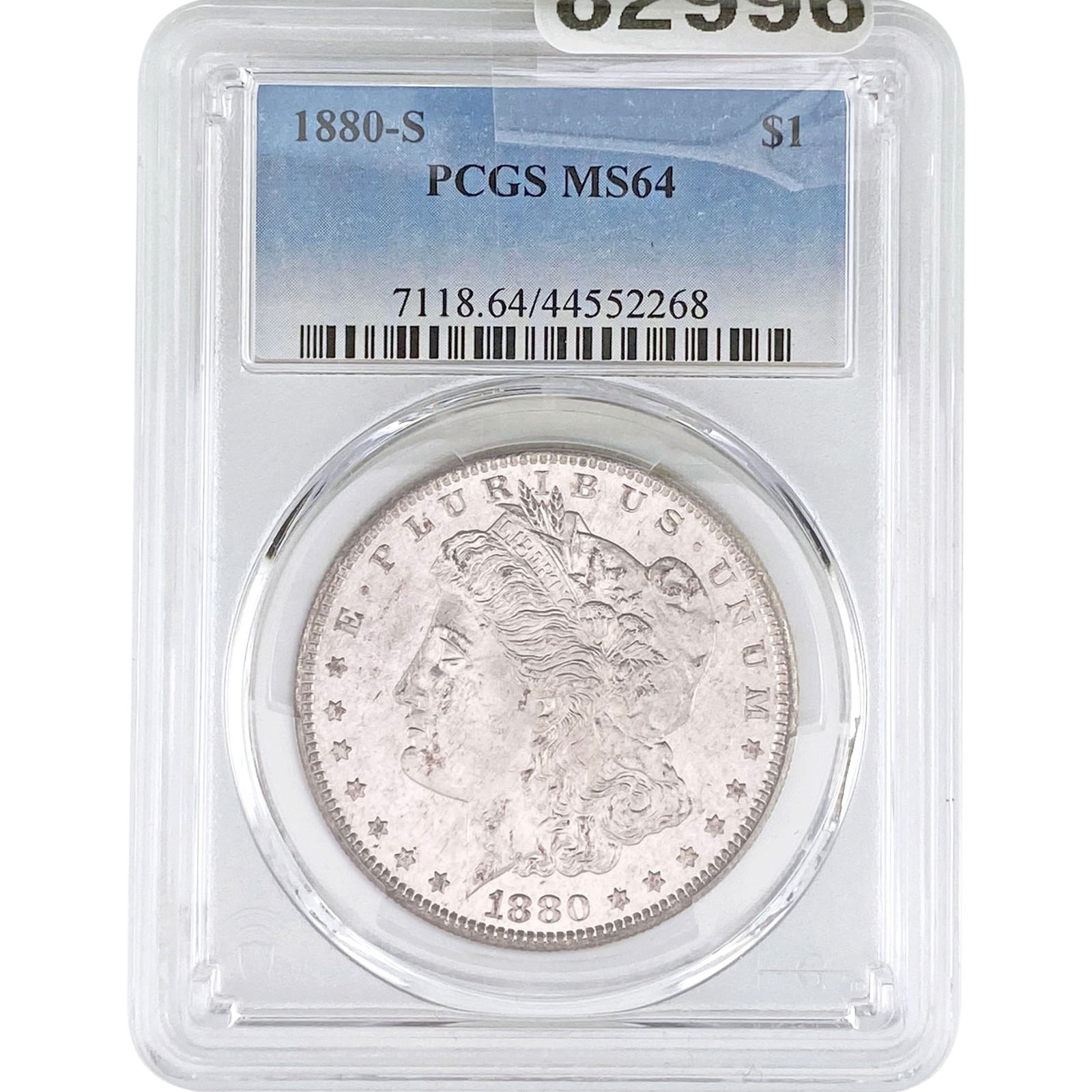 1880-S Morgan Silver Dollar PCGS MS64 (1 of 2)