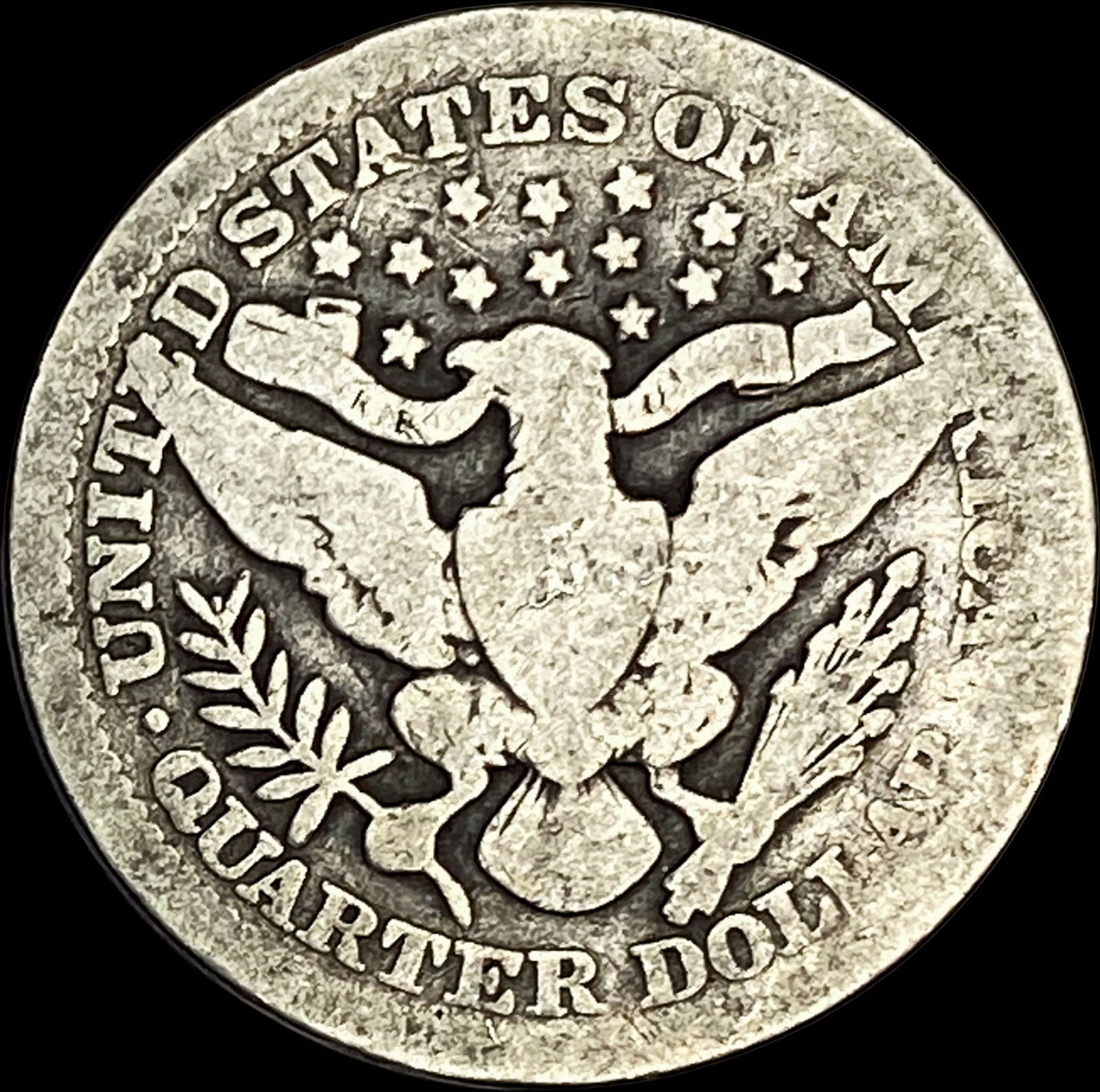 1905 Barber Silver Quarter NICELY CIRCULATED - 2