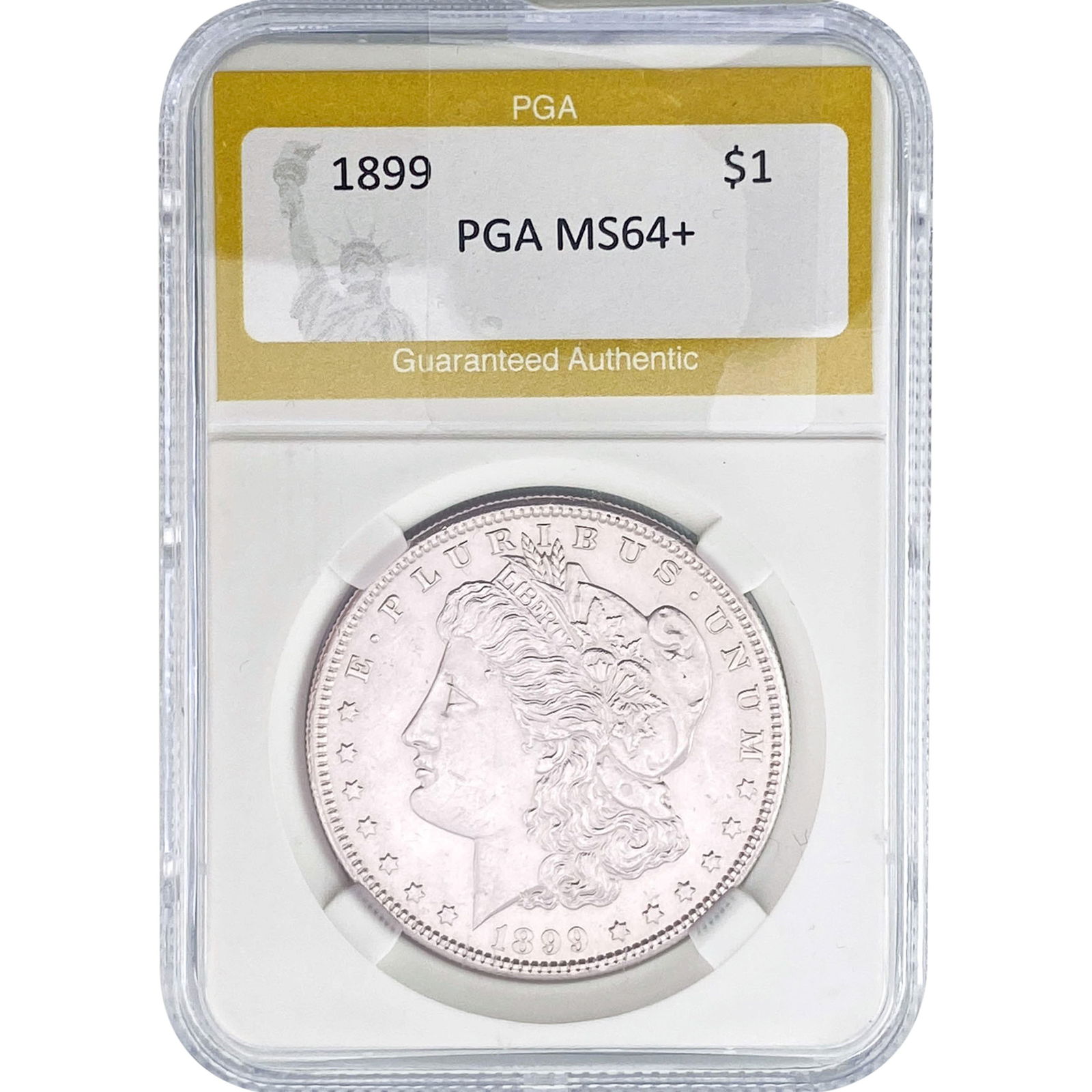 1899 Morgan Silver Dollar PGA MS64+: 1899 Morgan Silver Dollar PGA MS64+