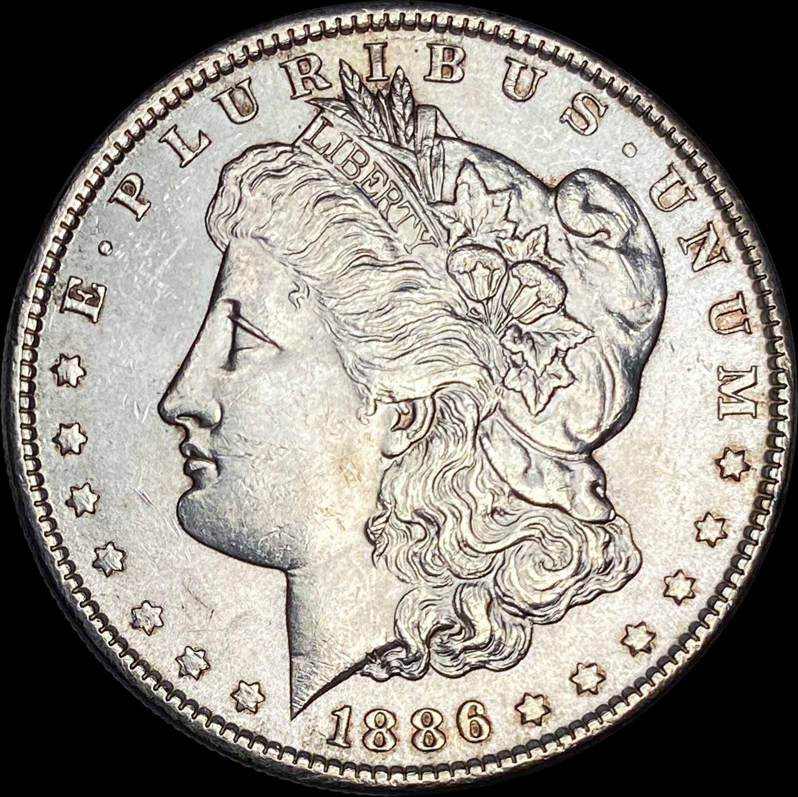 1886 Silver Morgan Dollar CHOICE BU (1 of 2)