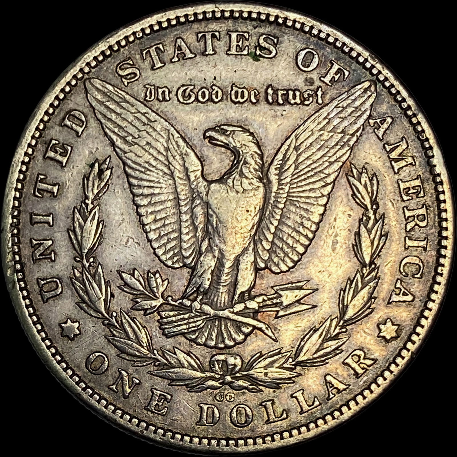 1880-CC Silver Morgan Dollar NEARLY UNCIRCULATED - 2