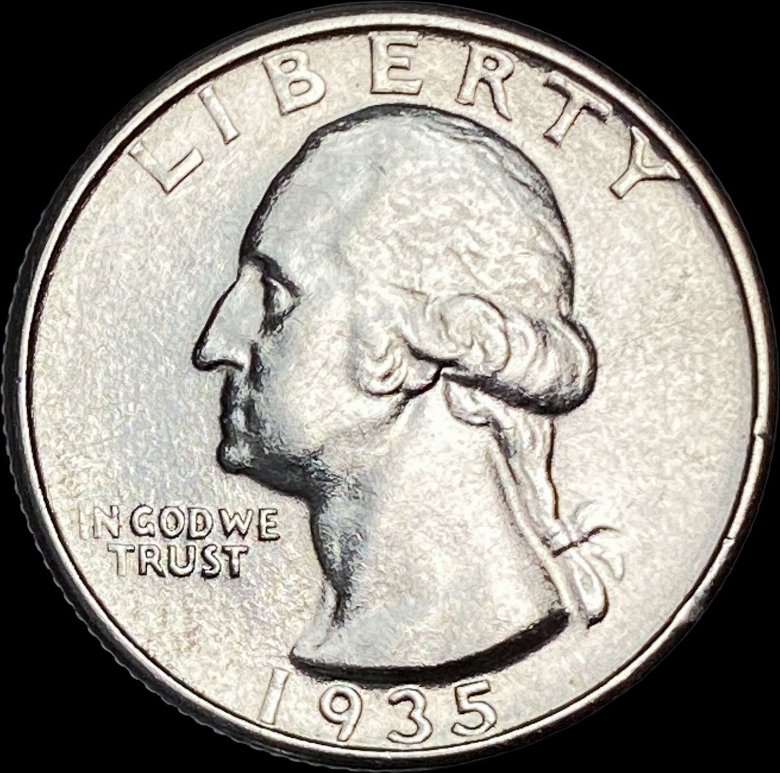 1935-D Silver Washington Quarter UNCIRCULATED (1 of 2)