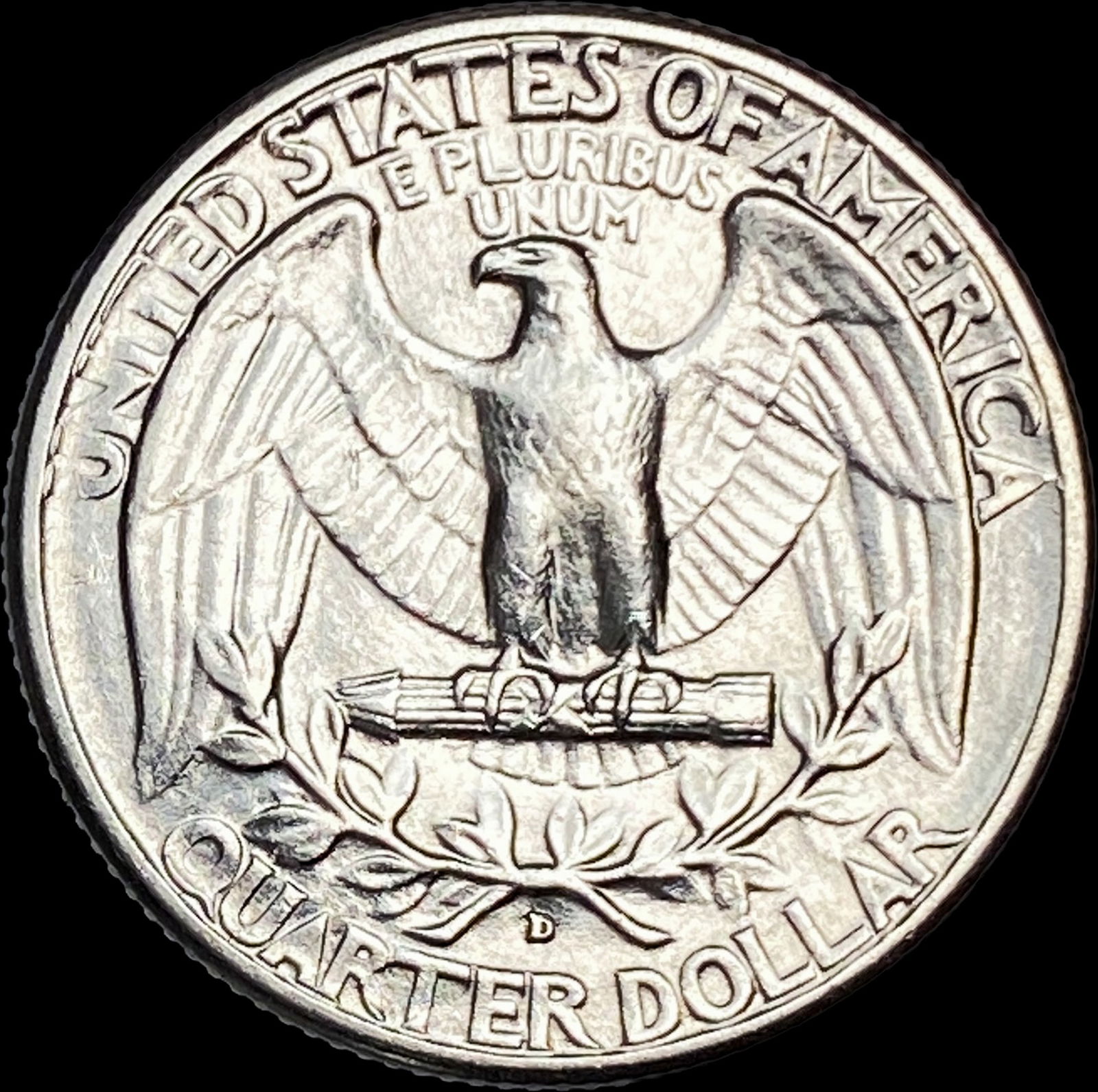 1935-D Silver Washington Quarter UNCIRCULATED - 2