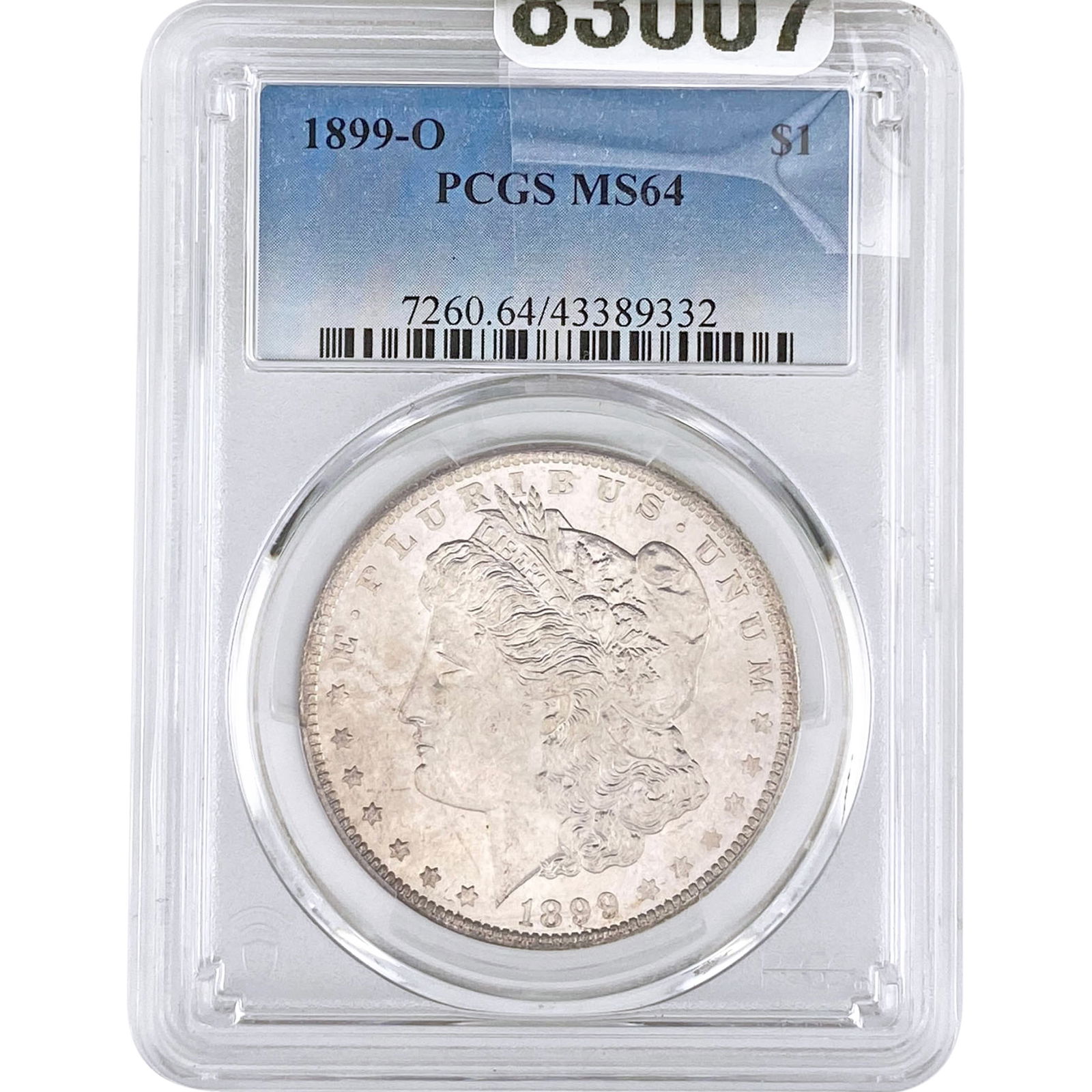 1899-O Morgan Silver Dollar PCGS MS64 (1 of 2)