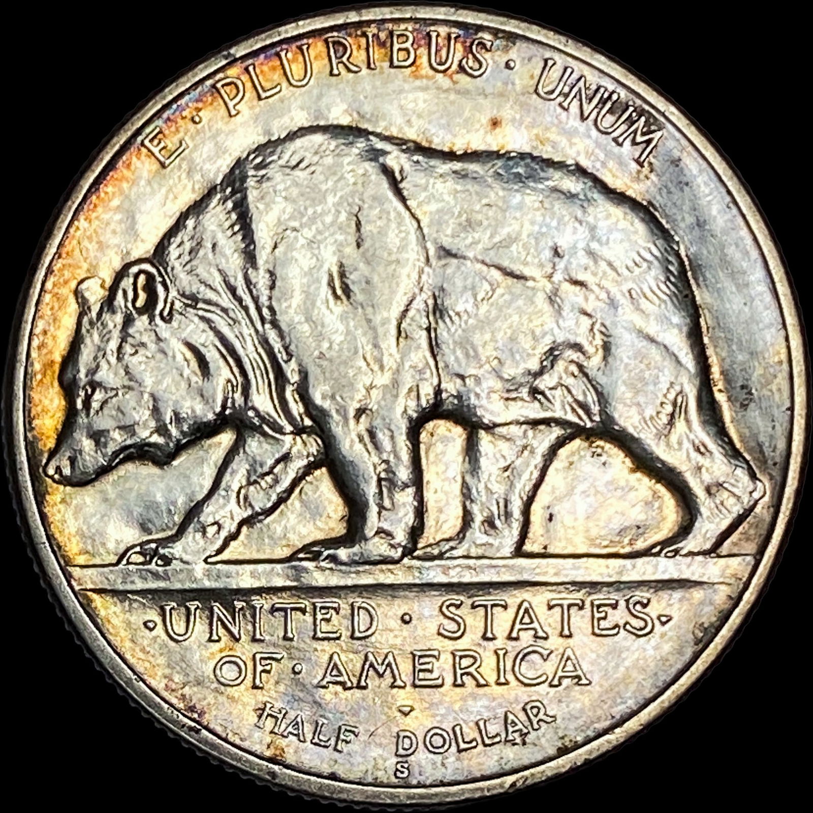 1925-S Silver California Diamond Jubilee Half Dollar UNCIRCULATED - 2