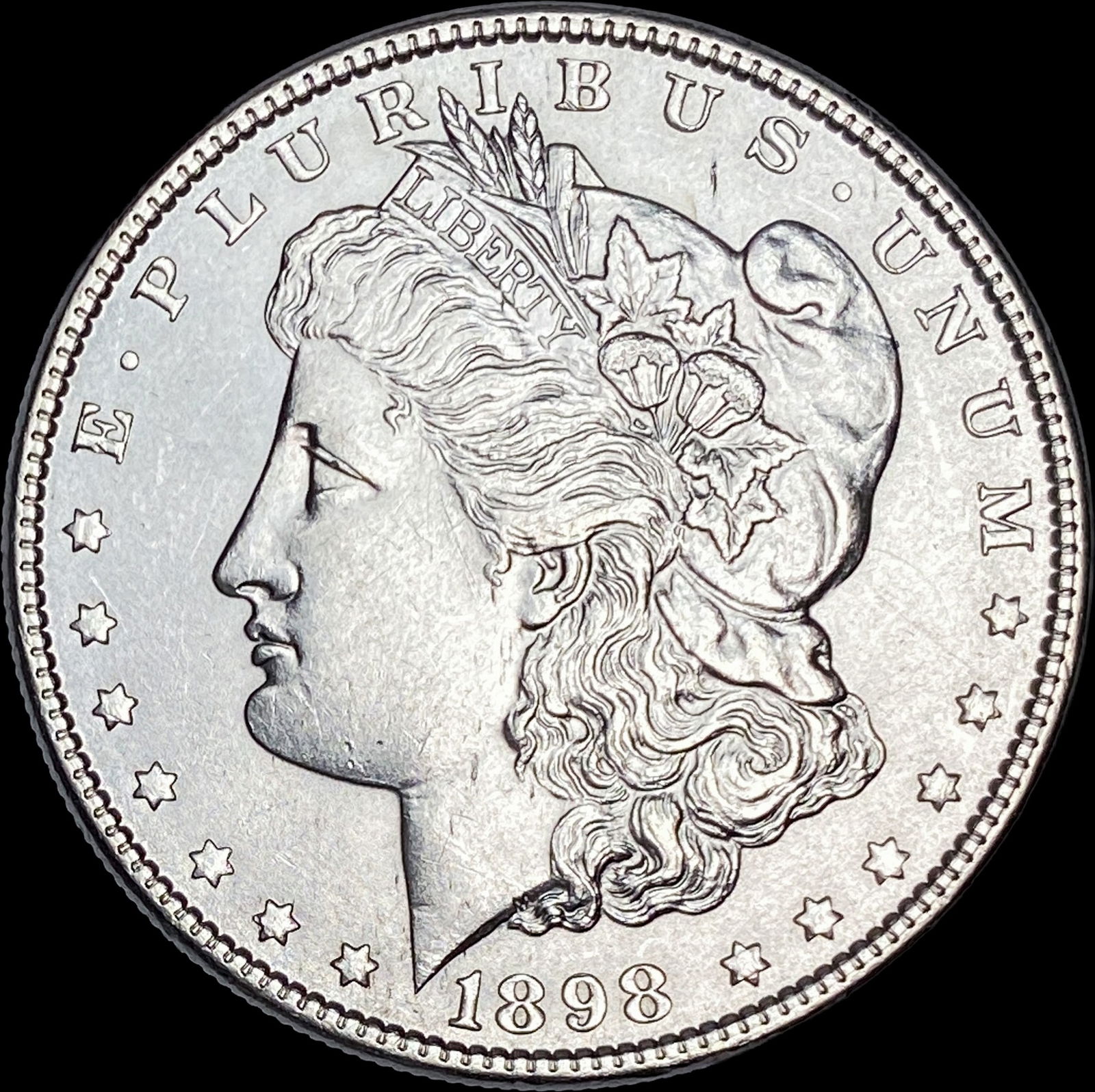 1898-S Silver Morgan Dollar UNCIRCULATED: 1898-S Silver Morgan Dollar UNCIRCULATED