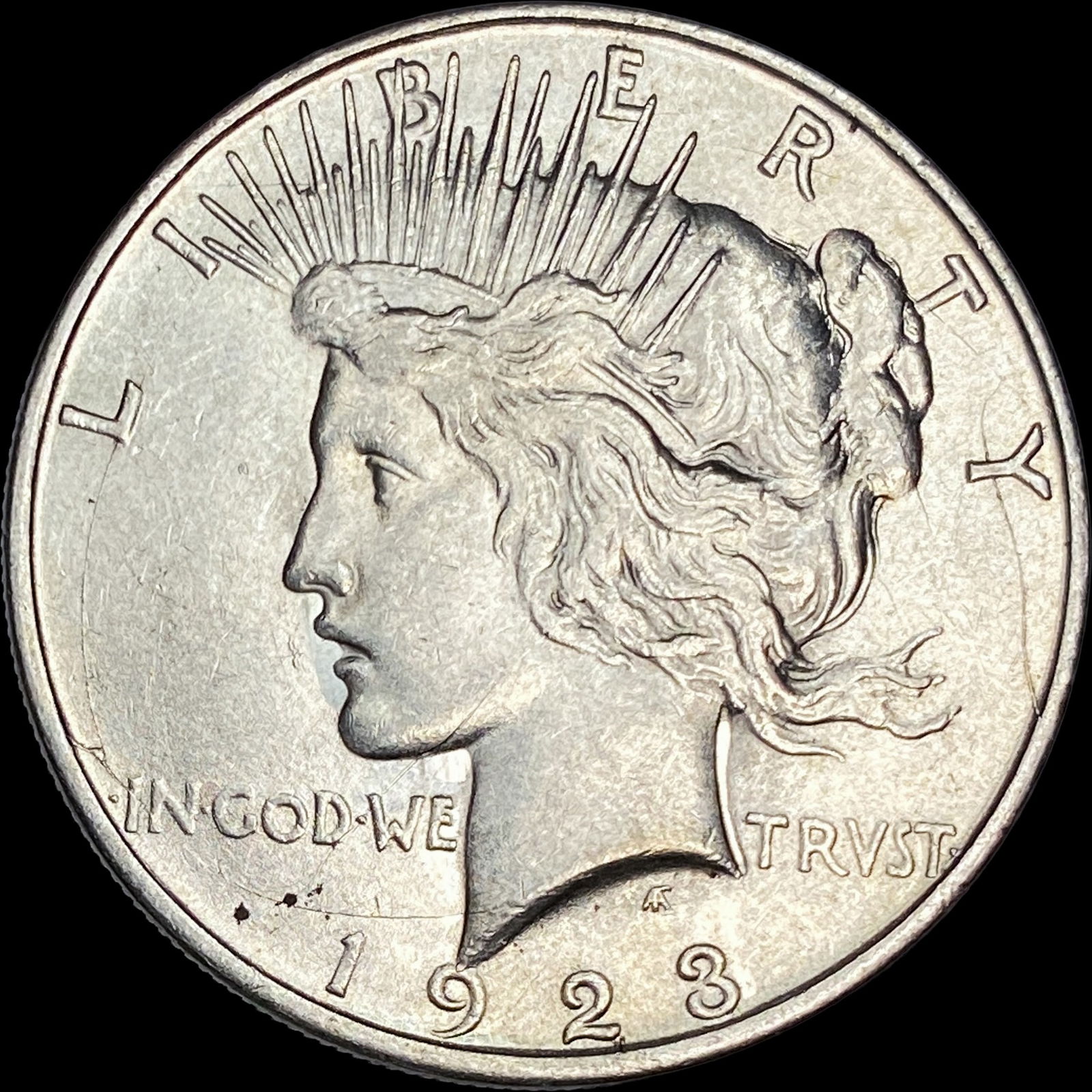 1923 Silver Peace Dollar UNCIRCULATED: 1923 Silver Peace Dollar UNCIRCULATED