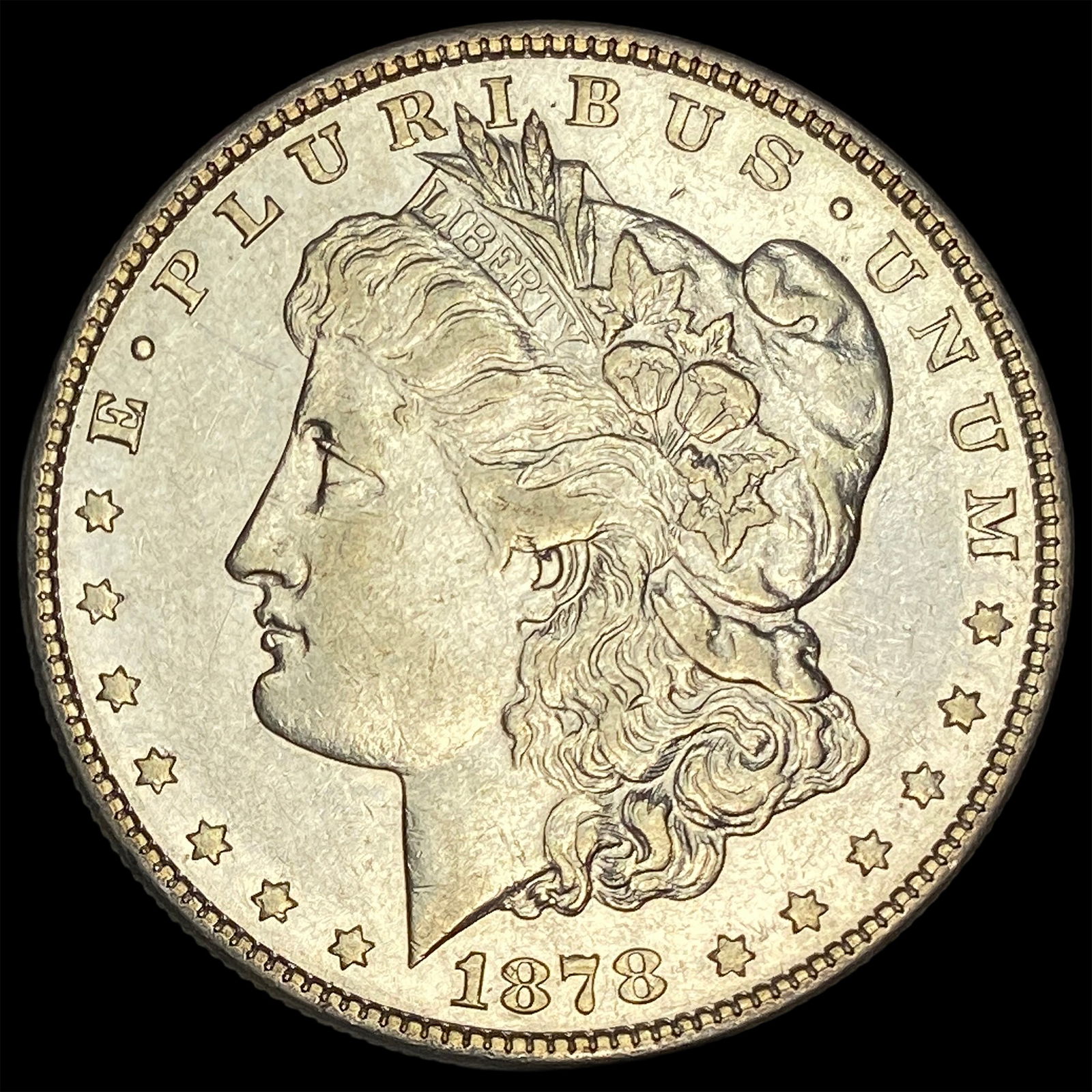 1878 Silver Morgan Dollar CLOSELY UNCIRCULATED (1 of 2)