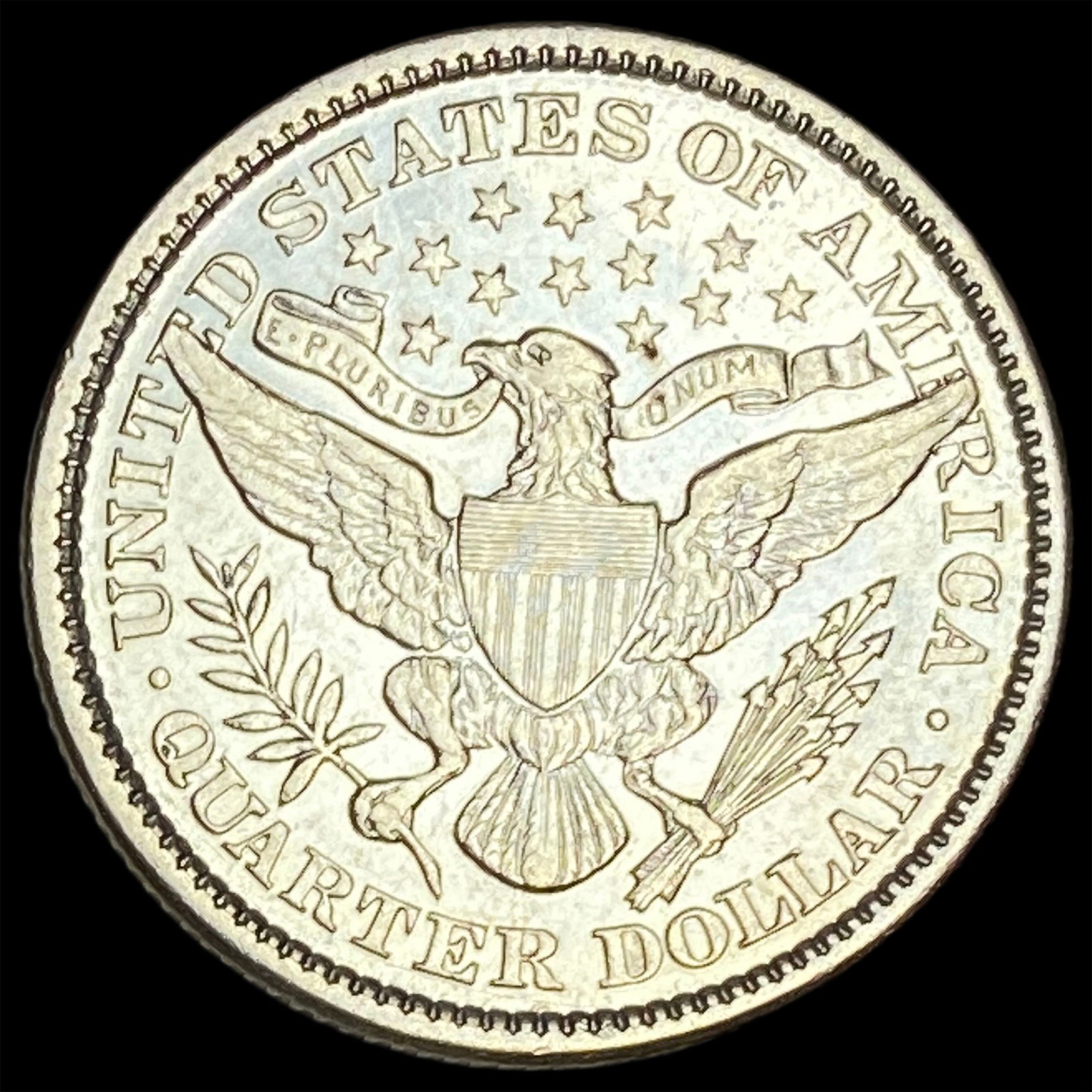 1892 Silver Barber Quarter CLOSELY UNCIRCULATED - 2