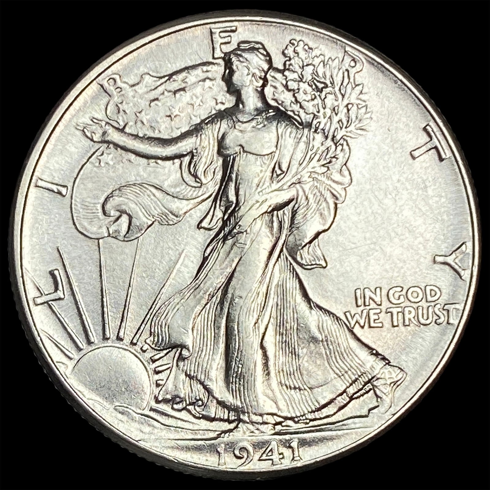 1941 Silver Half Dollar (Walking Liberty) UNCIRCULATED (1 of 2)