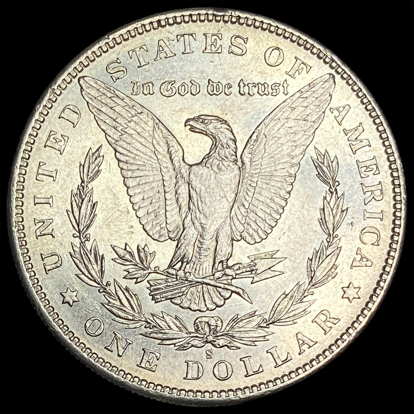 1890-S Silver Morgan Dollar UNCIRCULATED - 2