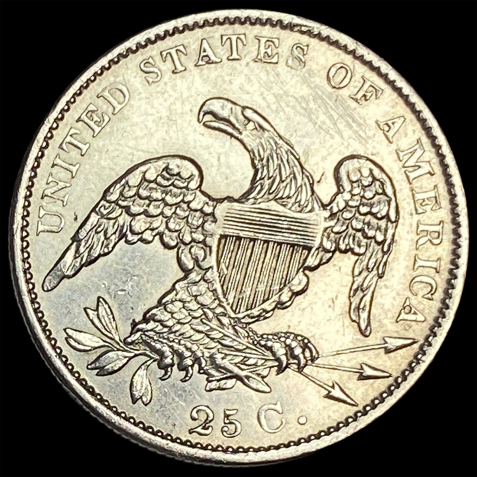 1831 Capped Bust Quarter CHOICE AU - 2