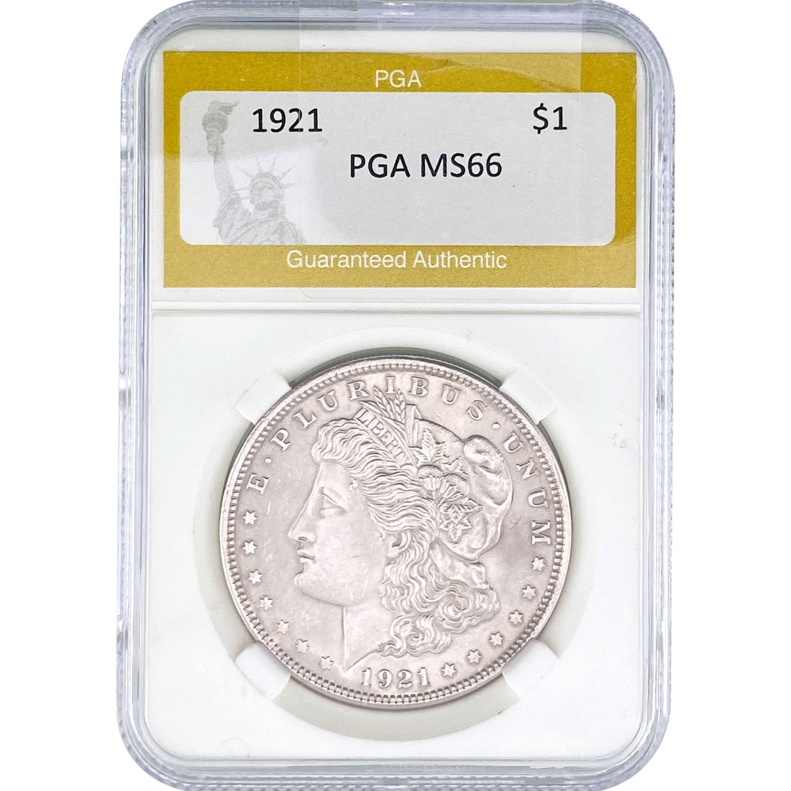 1921 Morgan Silver Dollar PGA MS66 (1 of 2)
