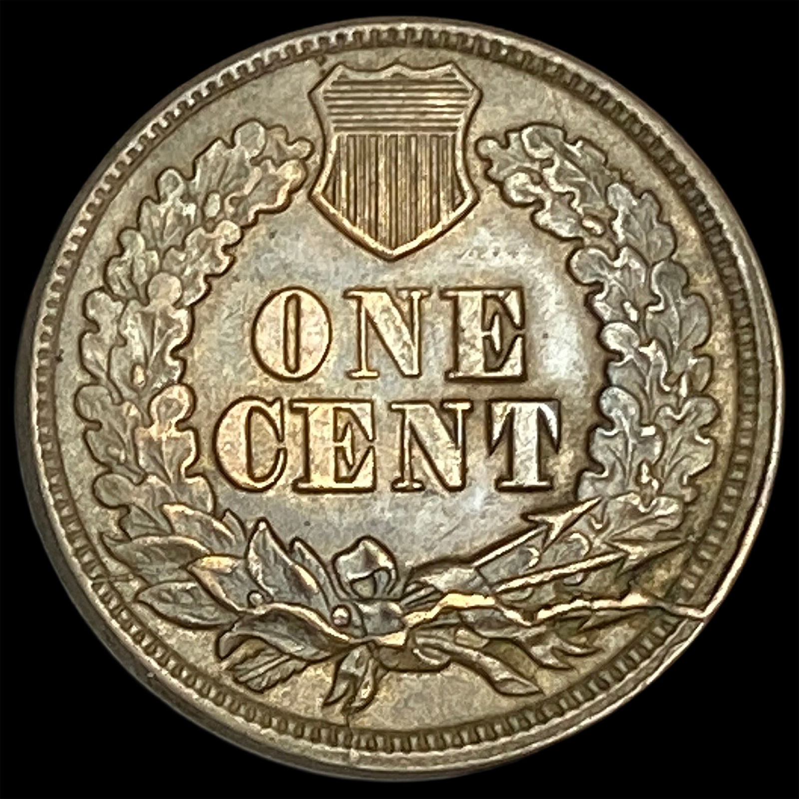 1863 Copper-Nickel Indian Head Cent CLOSELY UNCIRCULATED - 2