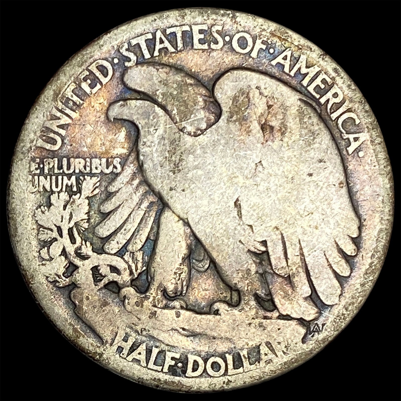 1916 Walking Liberty Half Dollar NICELY CIRCULATED - 2