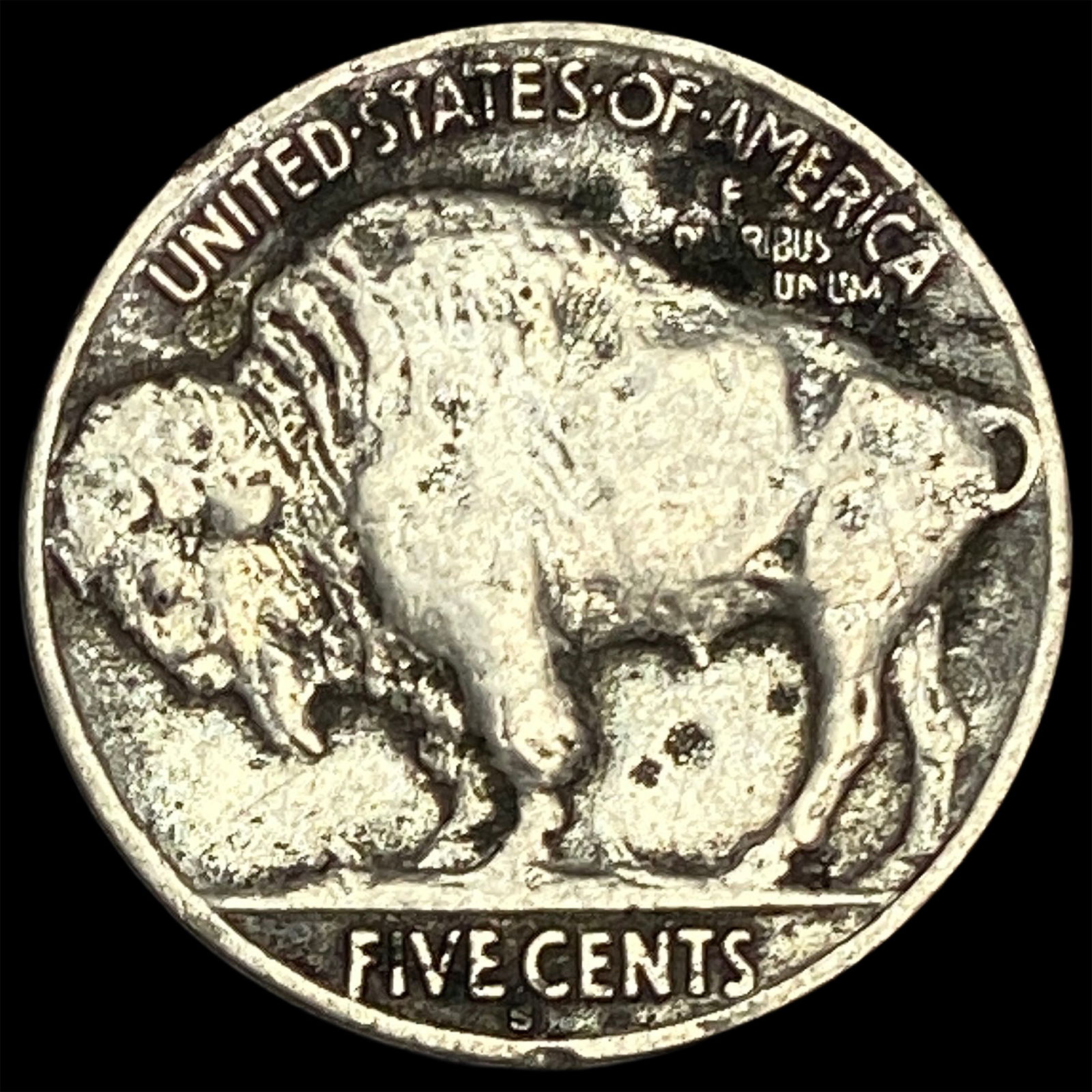 1915-S Buffalo Nickel NEARLY UNCIRCULATED - 2