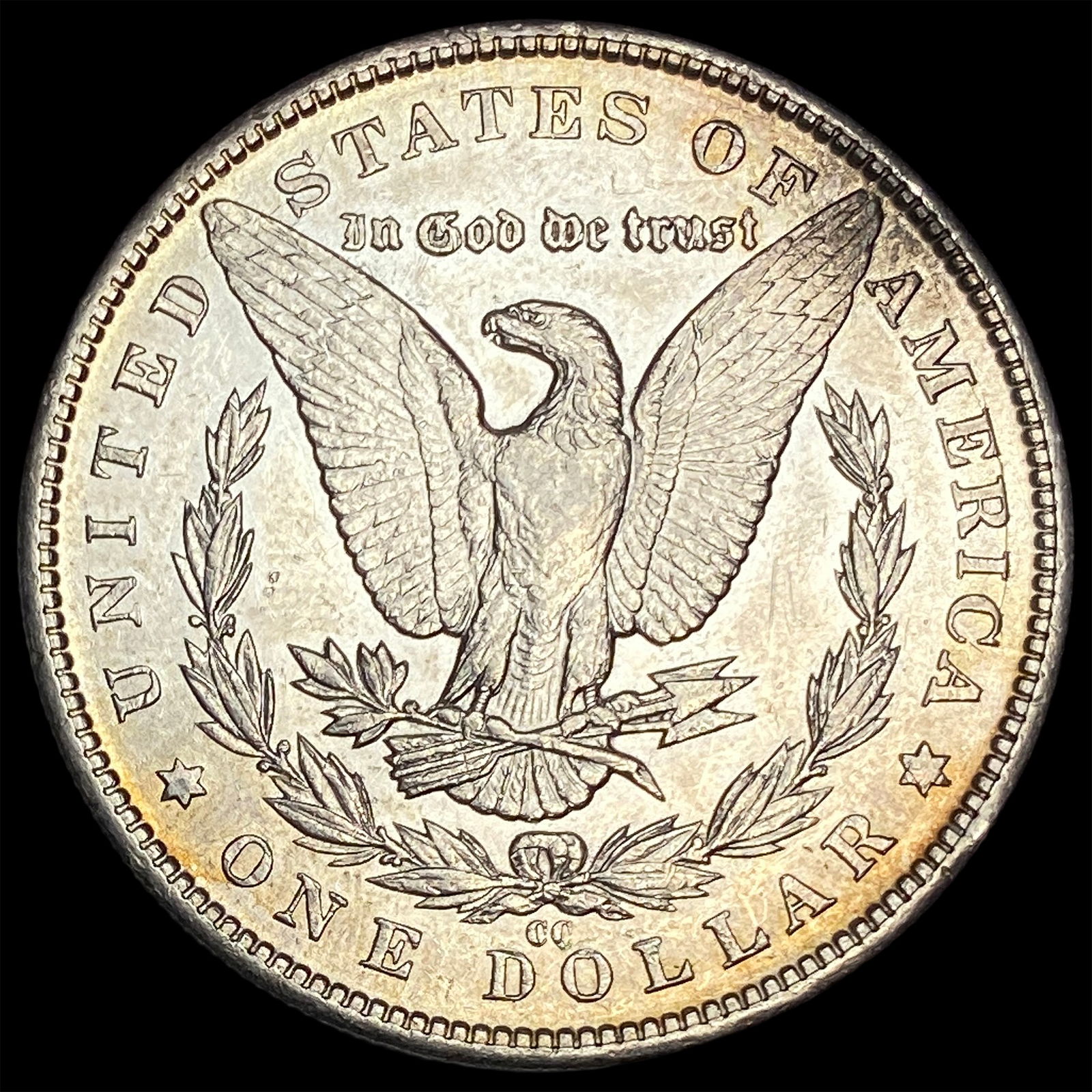 1890-CC Silver Morgan Dollar CLOSELY UNCIRCULATED - 2