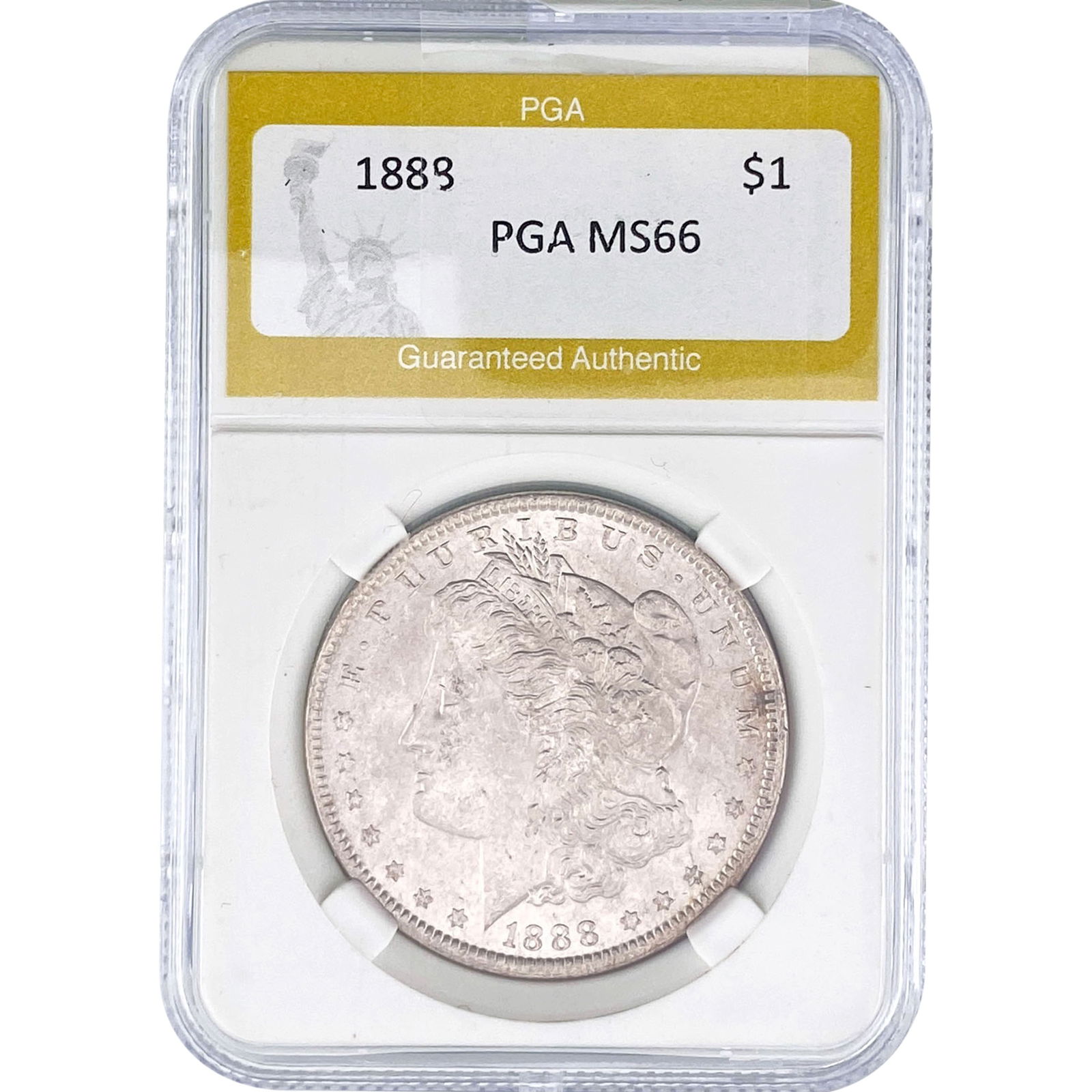 1888 Morgan Silver Dollar PGA MS66 (1 of 2)