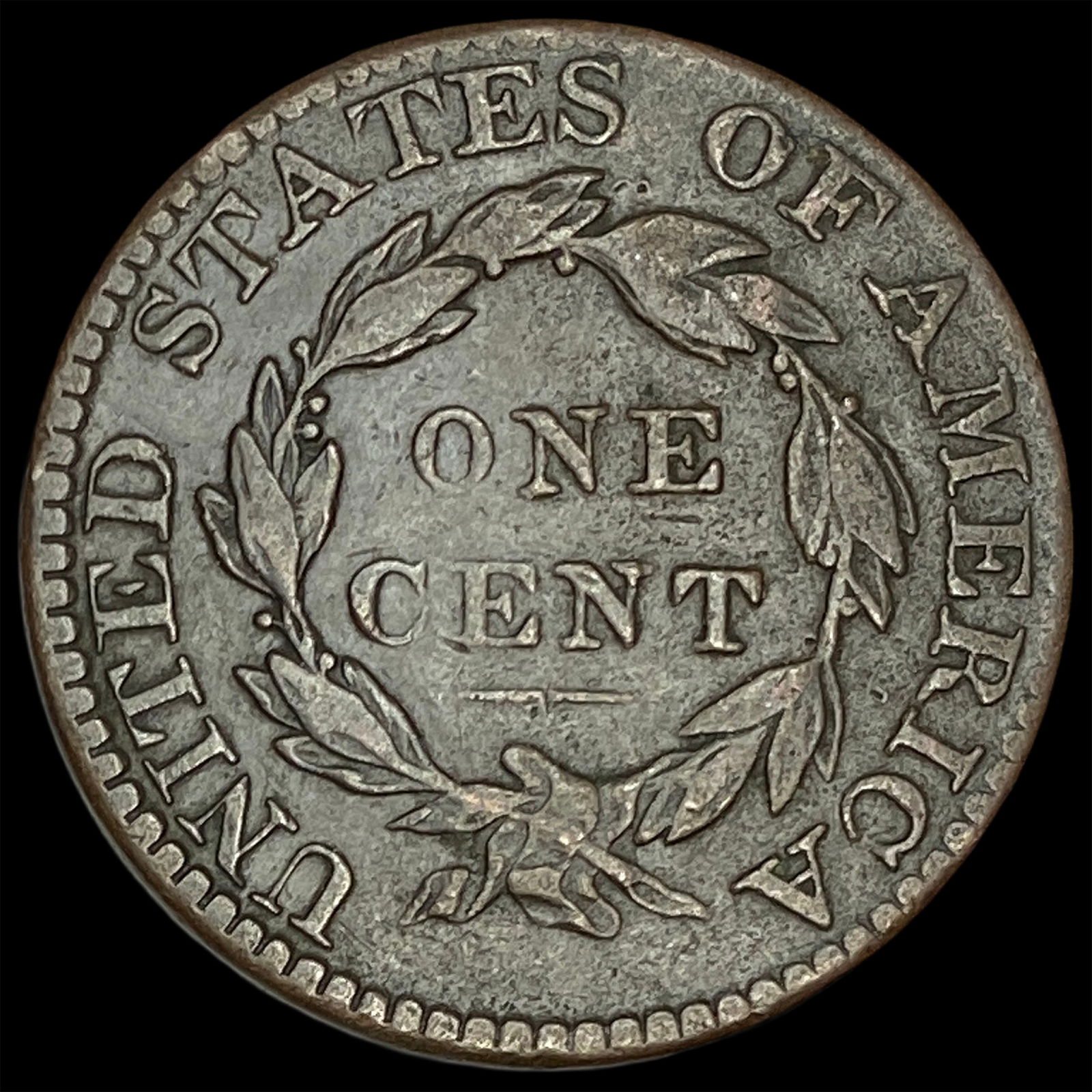 1825 Coronet Head Large Cent LIGHTLY CIRCULATED - 2