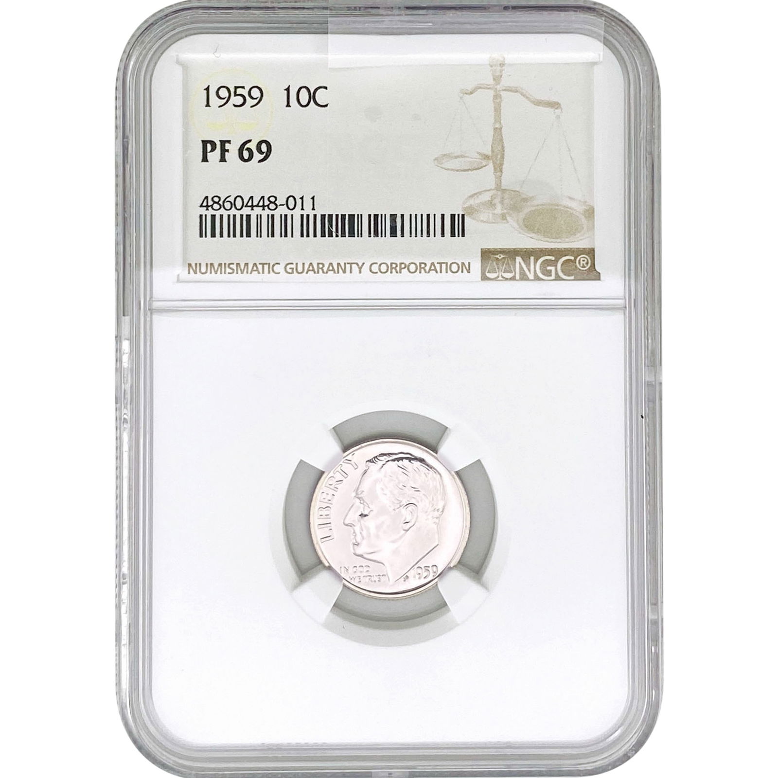 1959 Roosevelt Dime NGC PF69 (1 of 2)