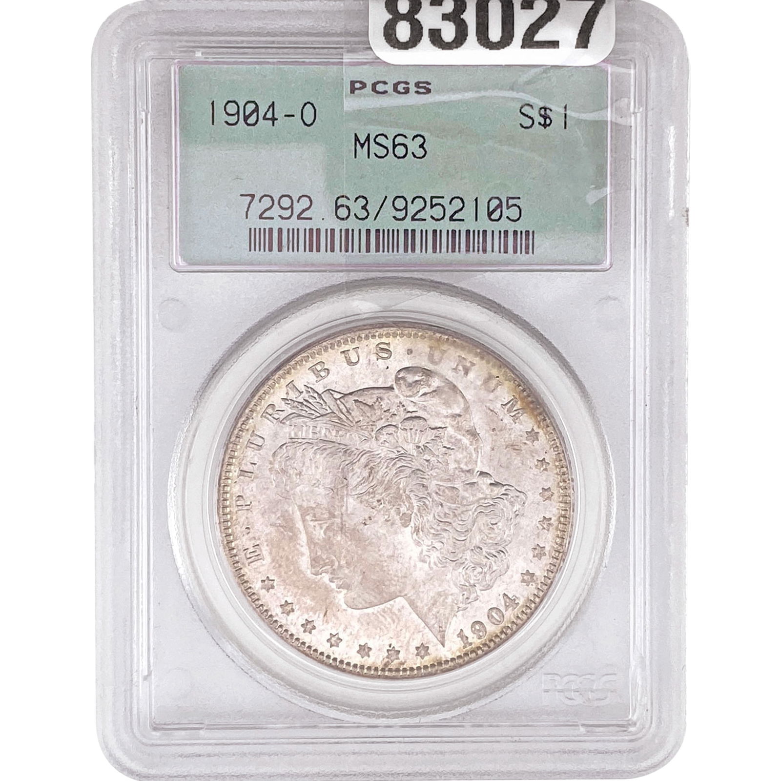 1904-O Morgan Silver Dollar PCGS MS63 (1 of 2)