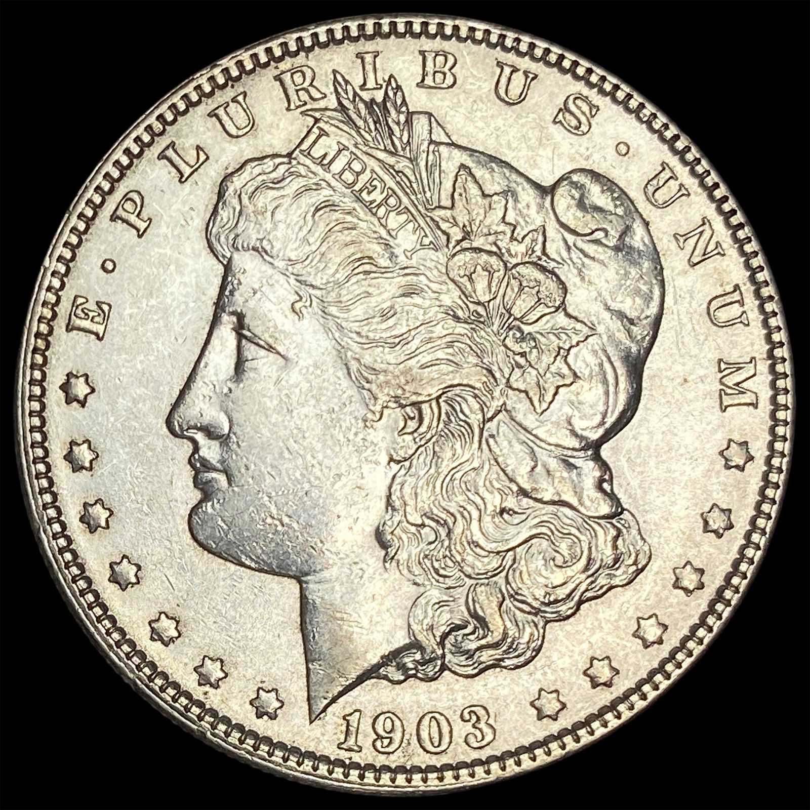 1903-S Silver Morgan Dollar CHOICE AU: 1903-S Silver Morgan Dollar CHOICE AU