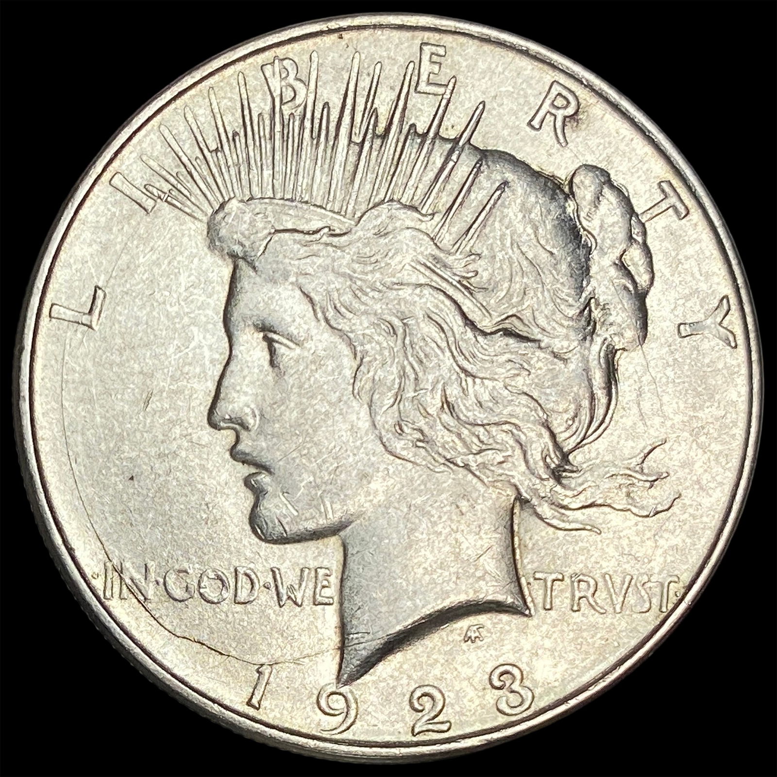 1923-D Silver Peace Dollar UNCIRCULATED: 1923-D Silver Peace Dollar UNCIRCULATED