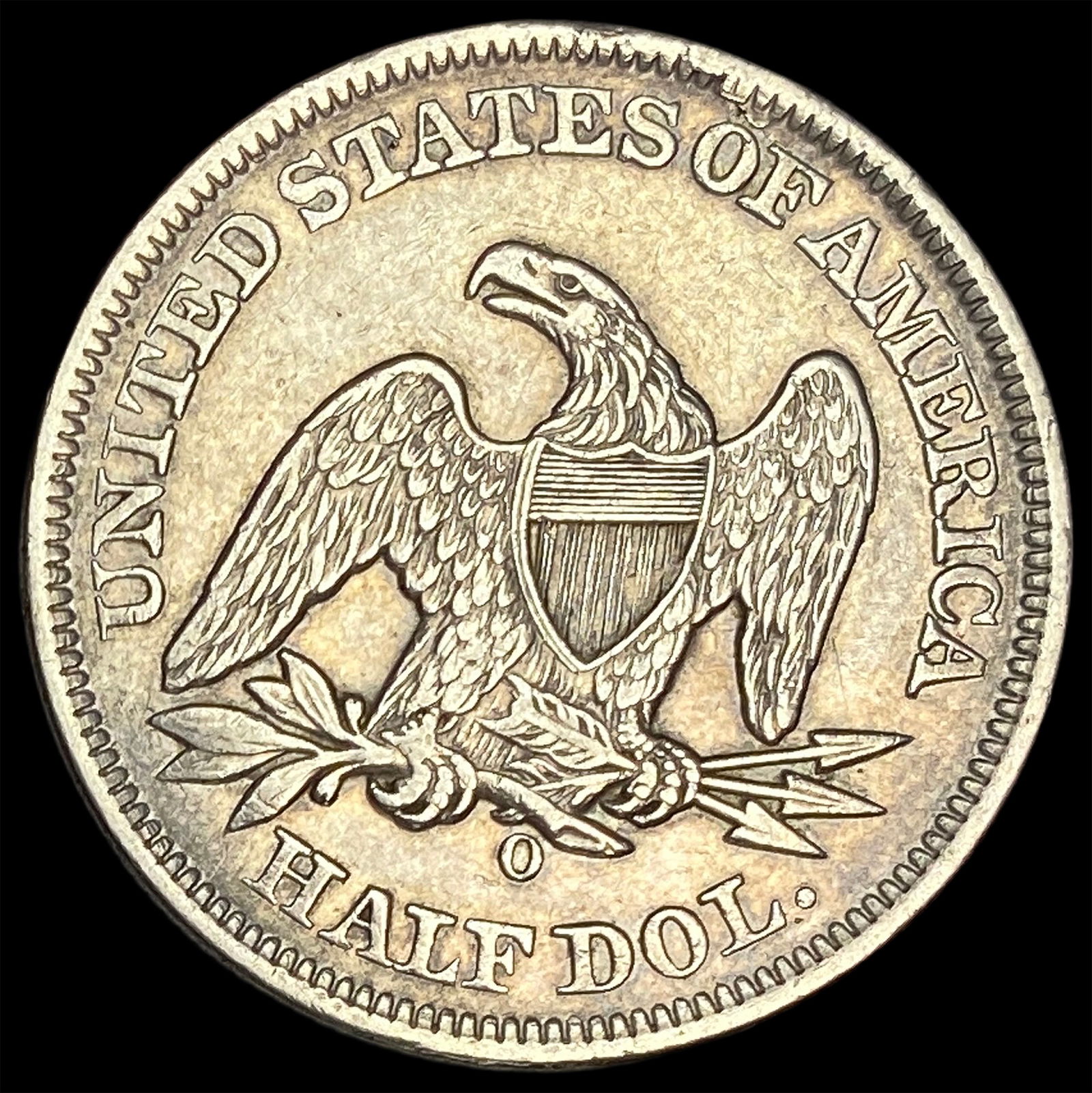 1856-O Silver Half Dollar CLOSELY UNCIRCULATED - 2