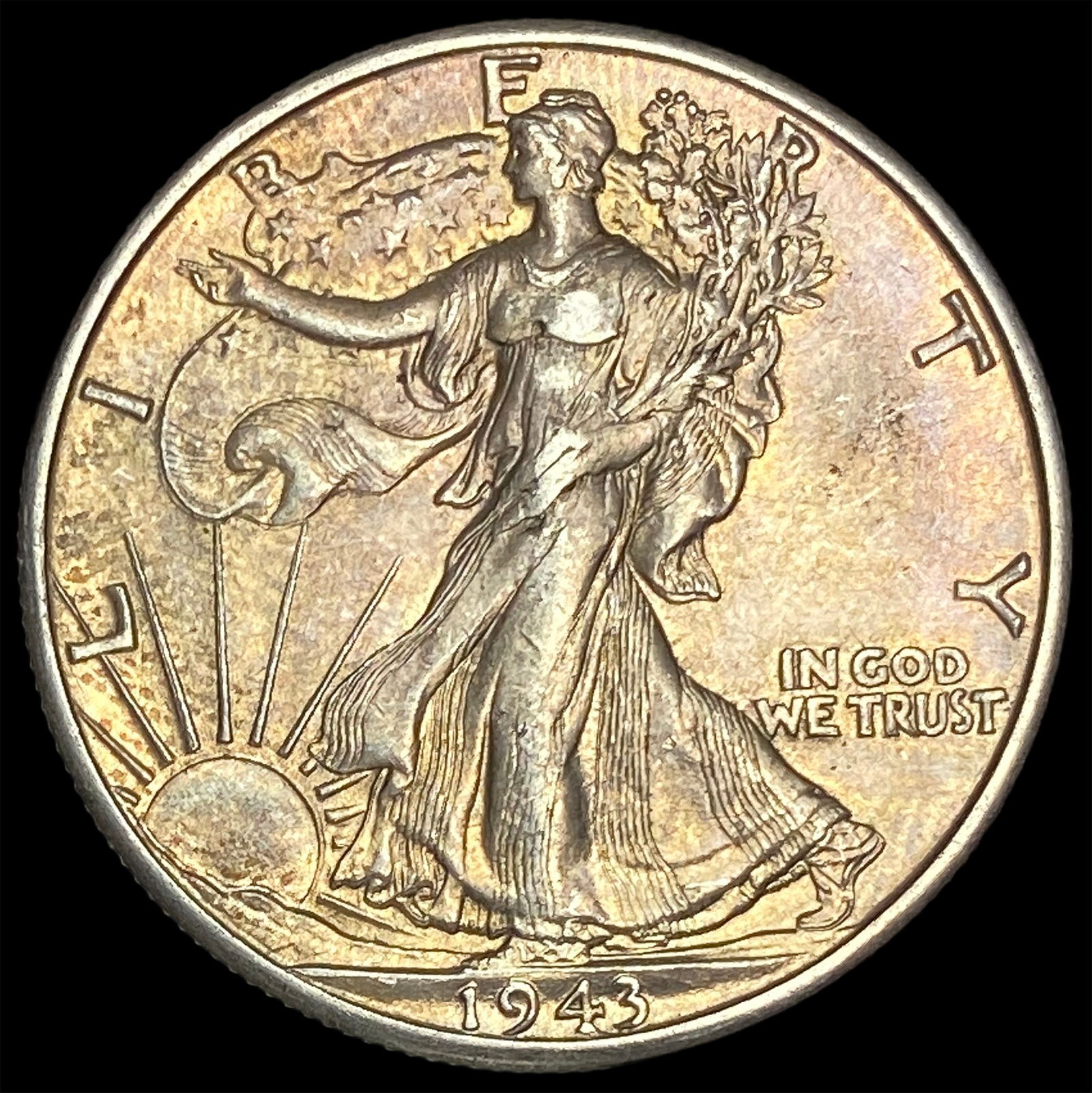1943-D Silver Half Dollar UNCIRCULATED (1 of 2)