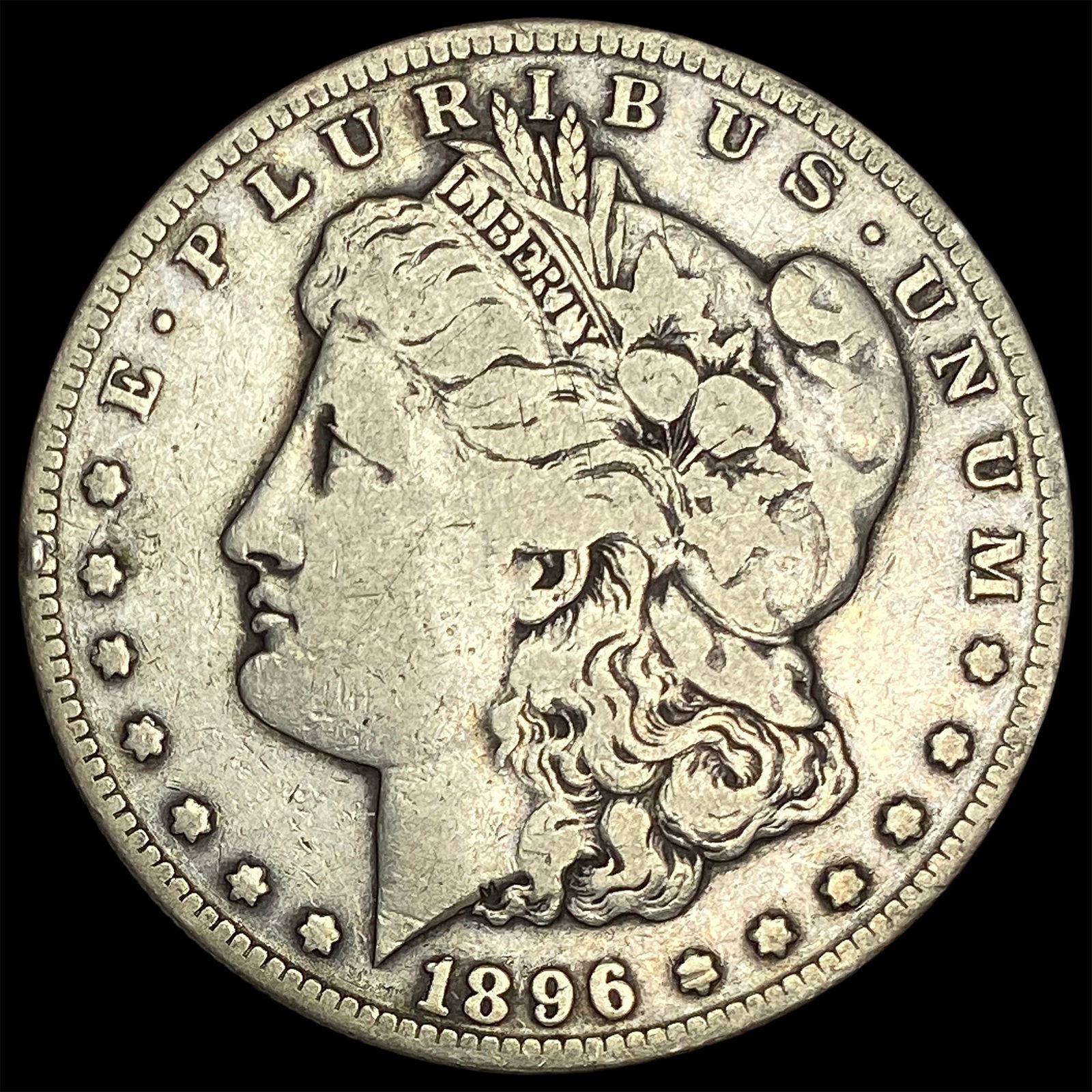 1896-S Silver Morgan Dollar CHOICE BU: 1896-S Silver Morgan Dollar CHOICE BU