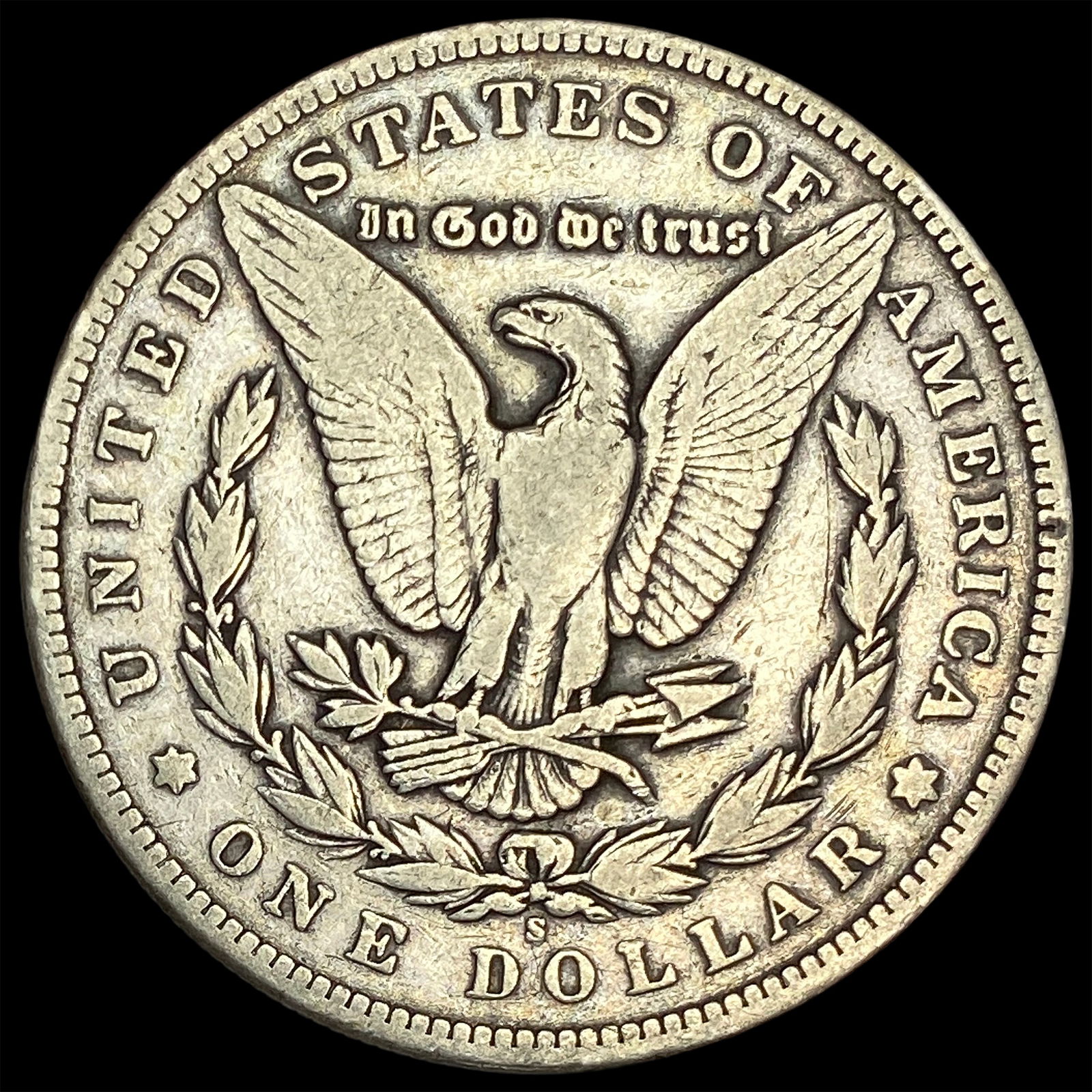 1896-S Silver Morgan Dollar CHOICE BU - 2