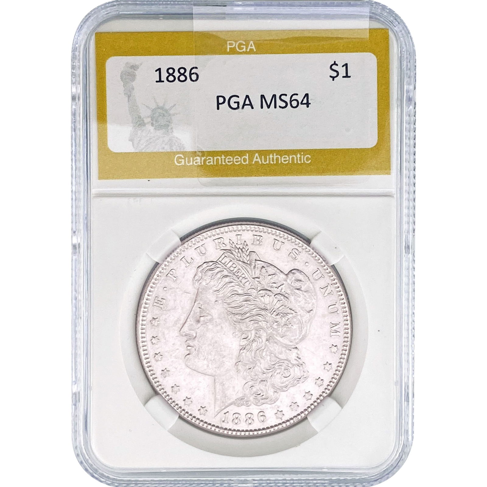1886 Morgan Silver Dollar PGA MS64 (1 of 2)