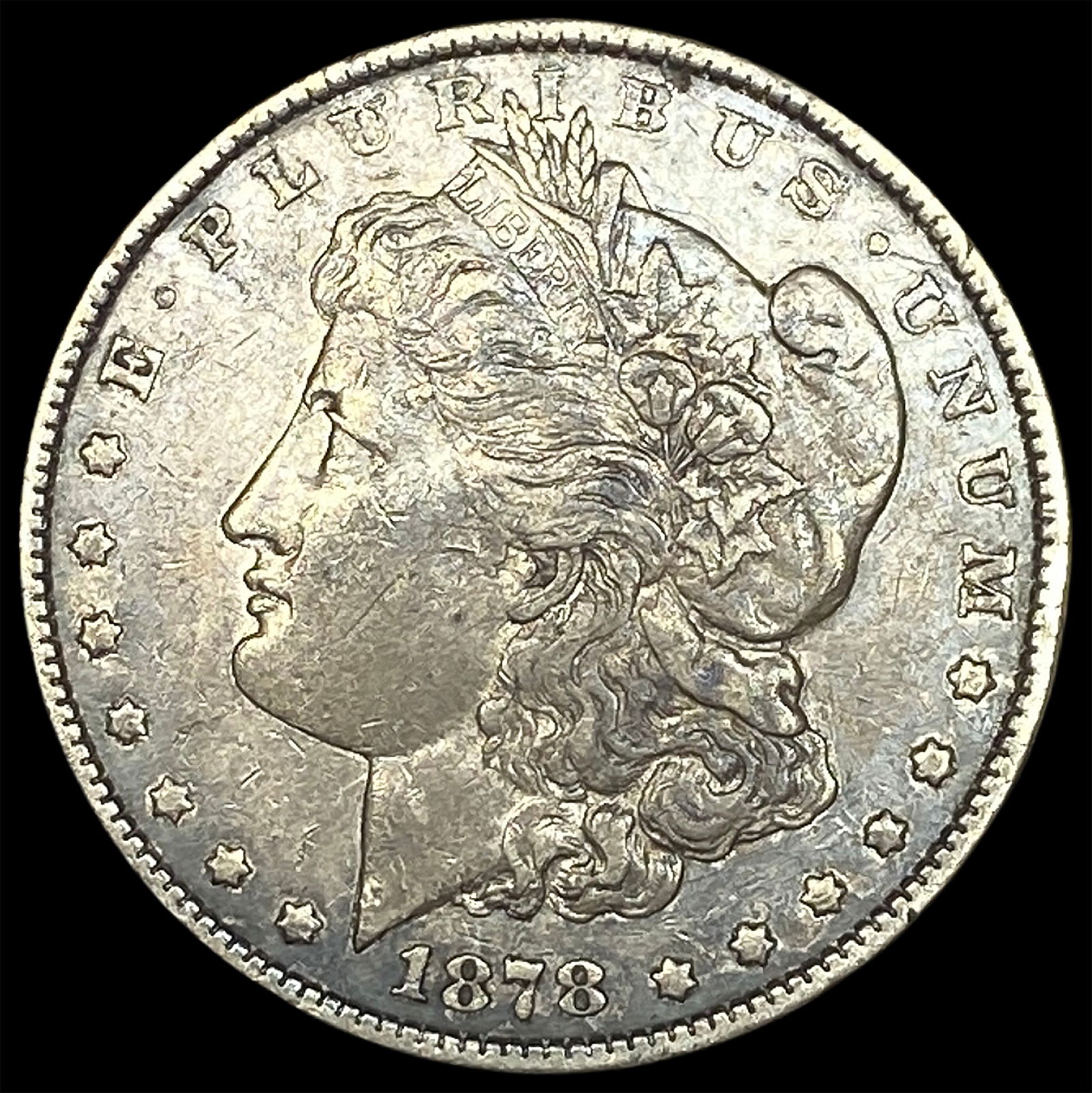 1878-S Silver Morgan Dollar CLOSELY UNCIRCULATED (1 of 2)