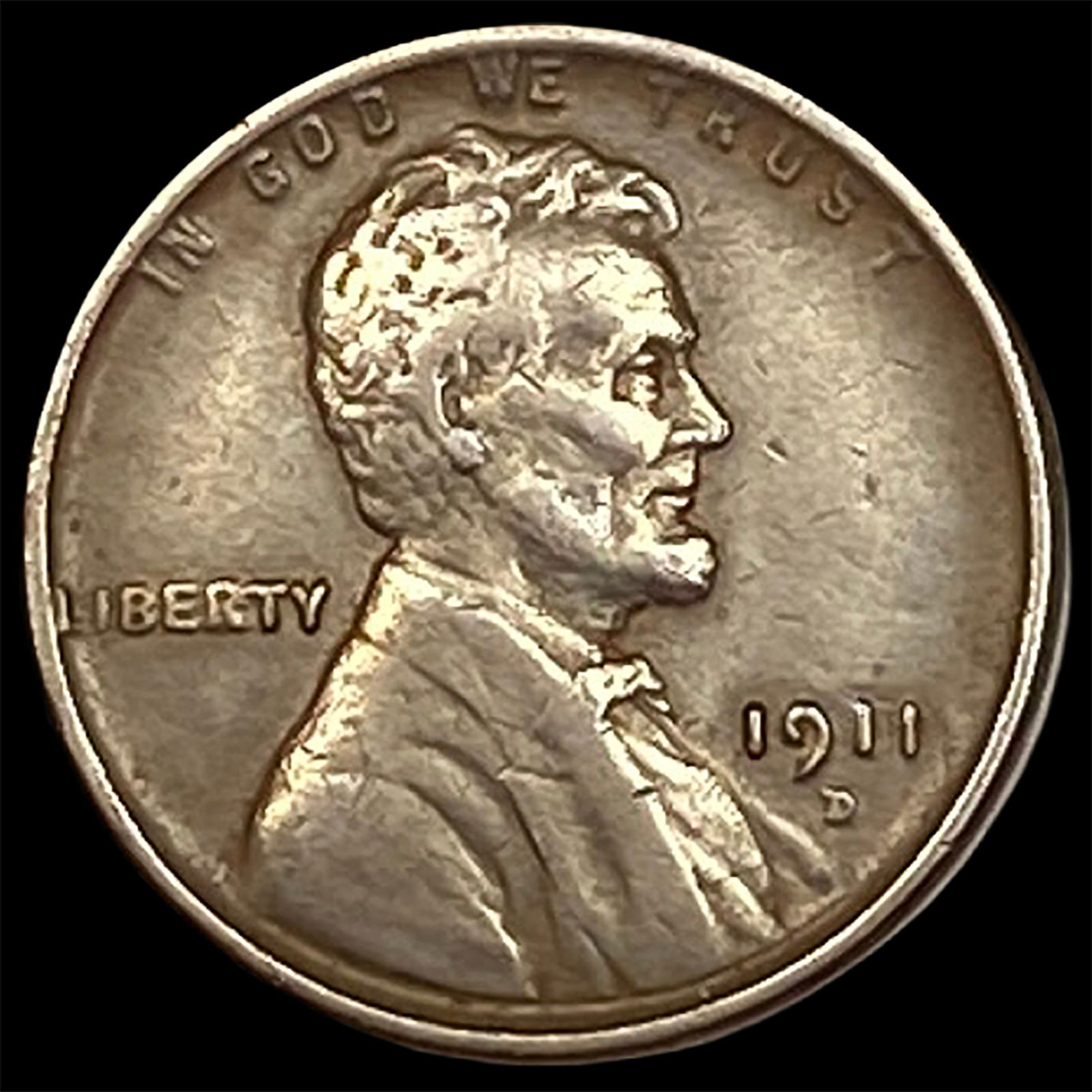 1911-D Lincoln Wheat Cent NEARLY UNCIRCULATED (1 of 2)