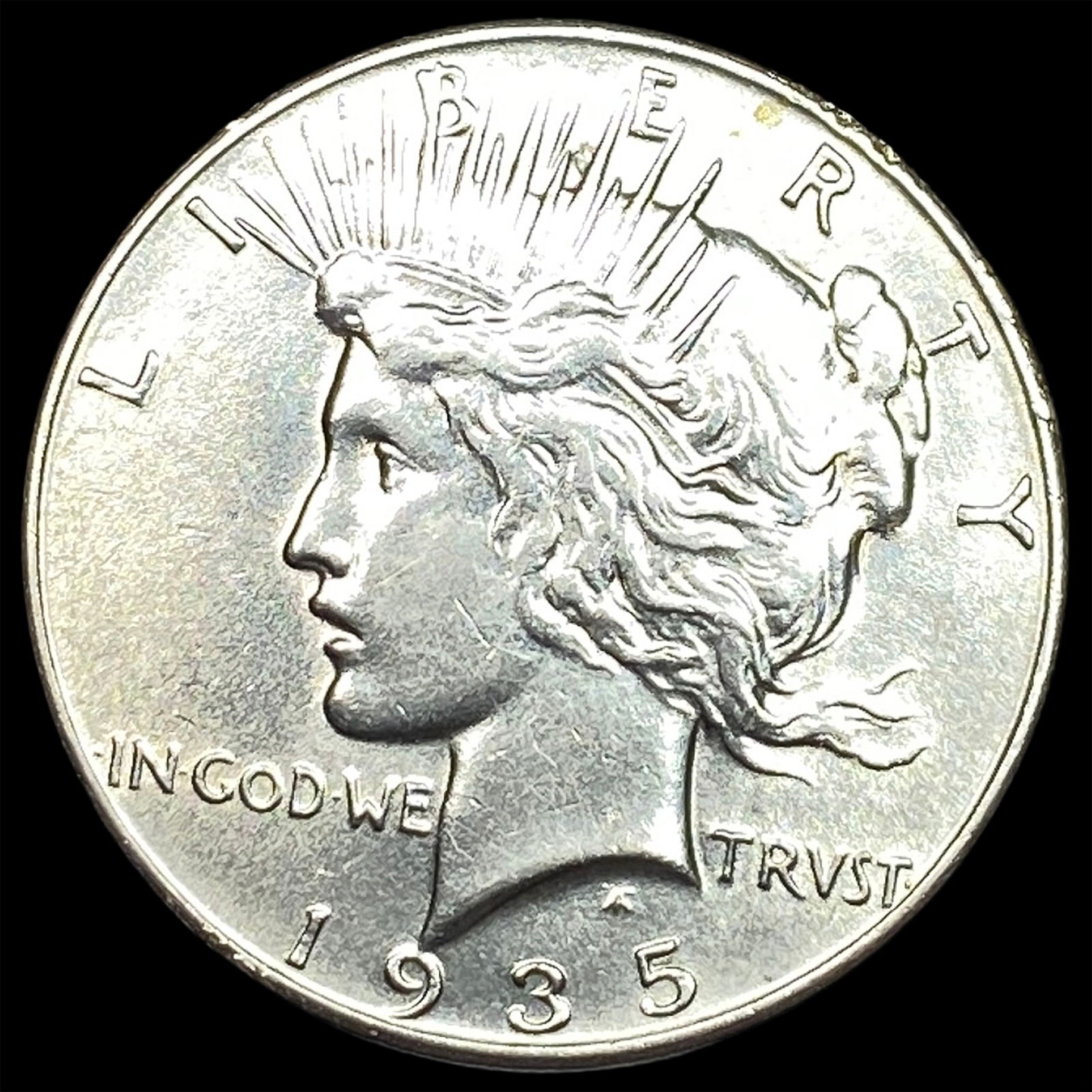 1935 Silver Peace Dollar UNCIRCULATED (1 of 2)