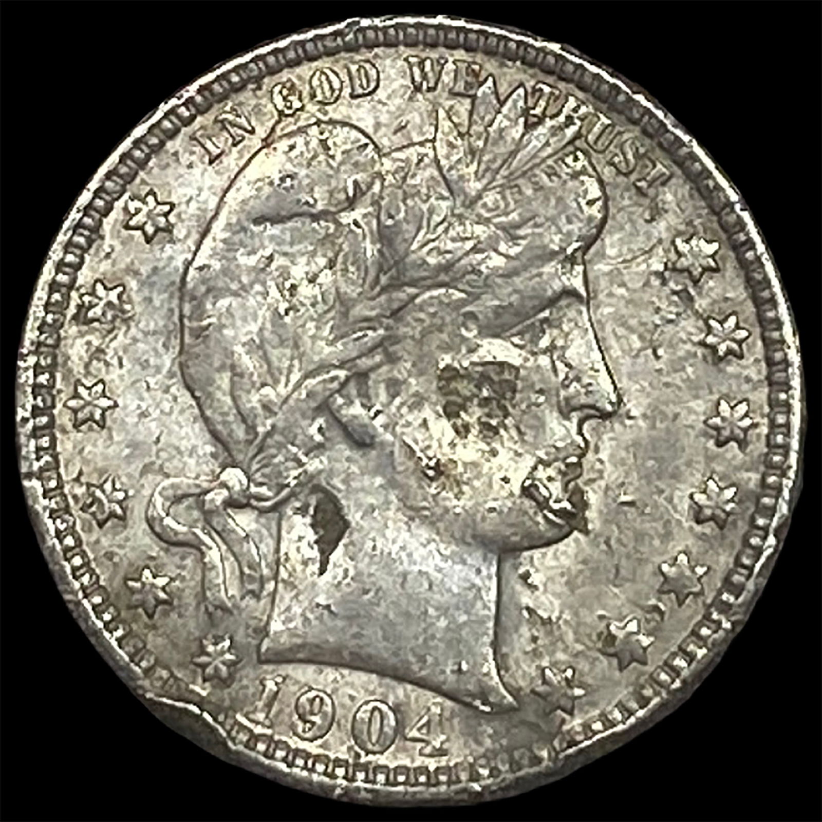 1904 Barber Quarter HIGH GRADE (1 of 2)