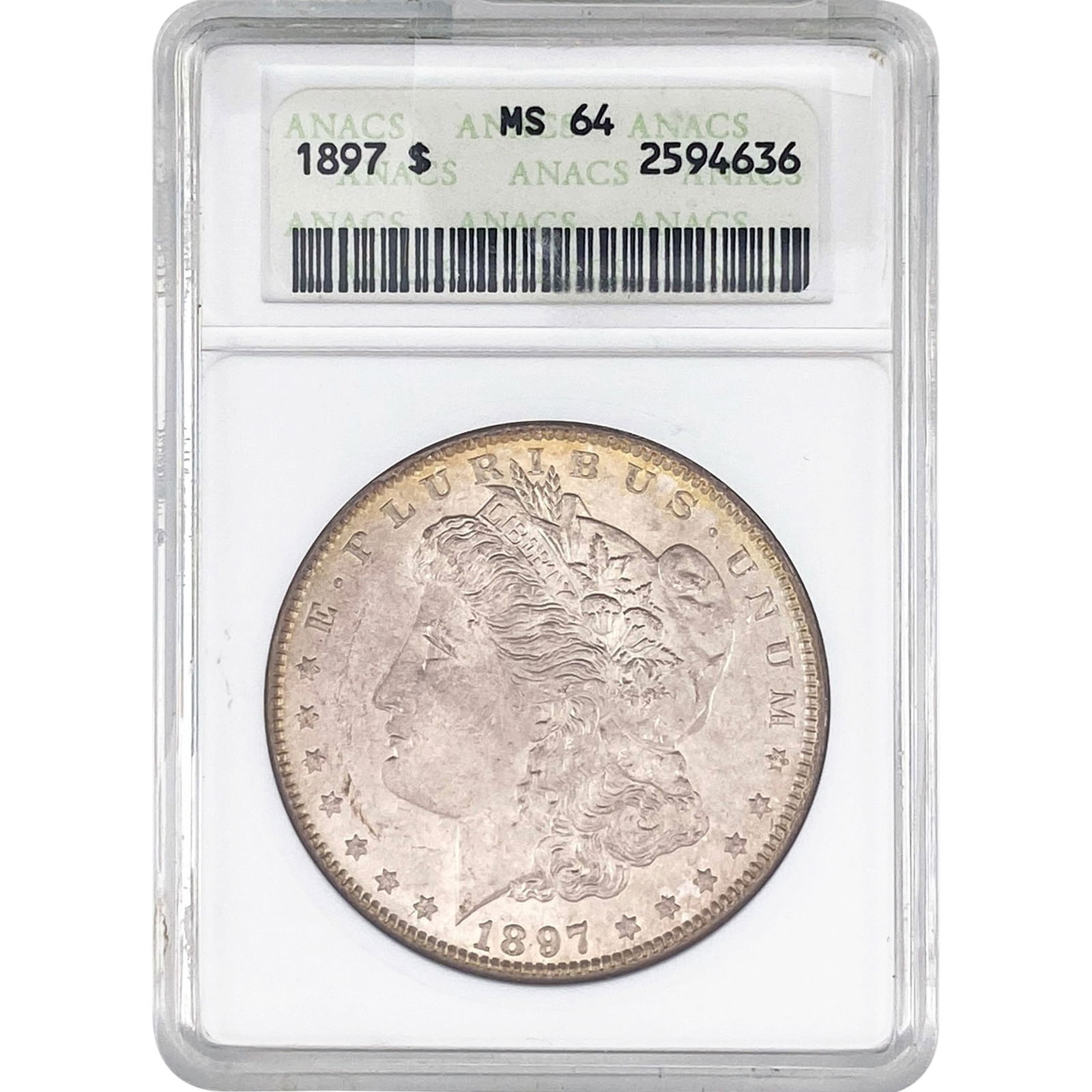 1897 Morgan Silver Dollar ANACS MS64 (1 of 2)