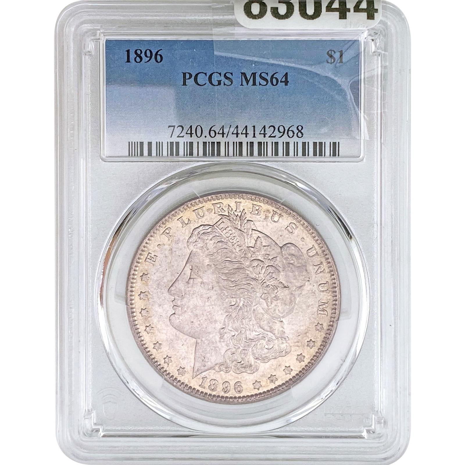1896 Morgan Silver Dollar PCGS MS64 (1 of 2)