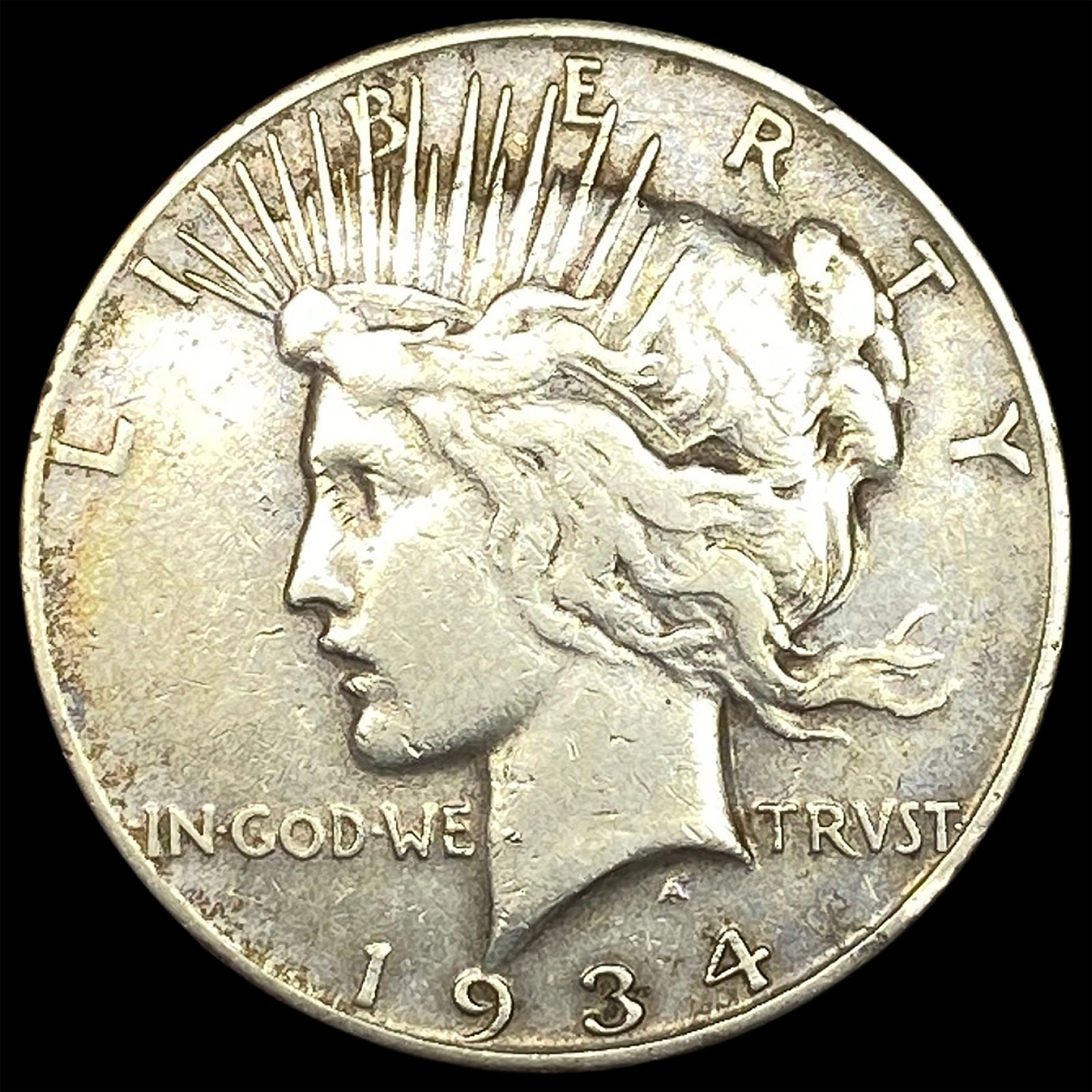 1934-S Silver Peace Dollar LIGHTLY CIRCULATED: 1934-S Silver Peace Dollar LIGHTLY CIRCULATED