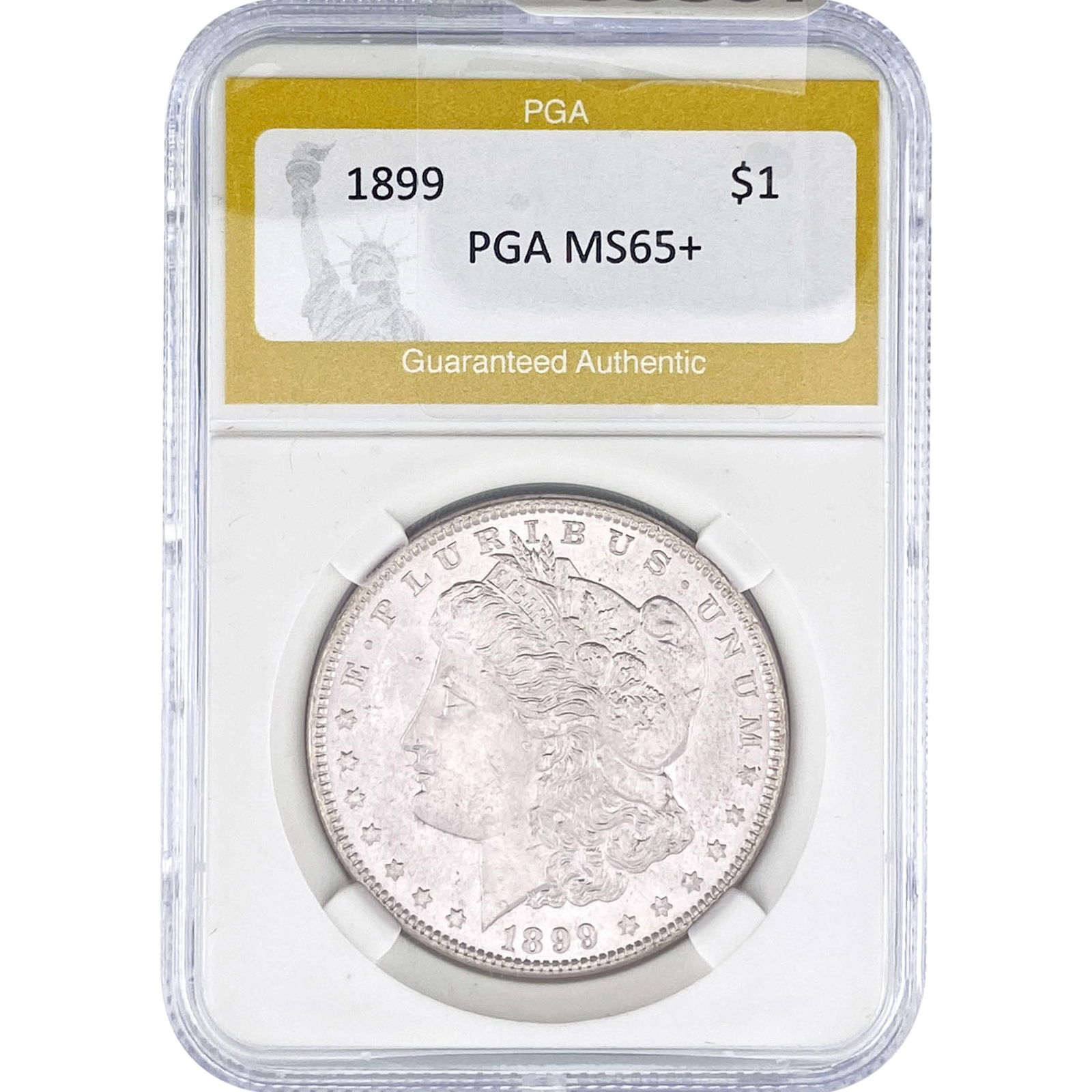 1899 Morgan Silver Dollar PGA MS65+ (1 of 2)
