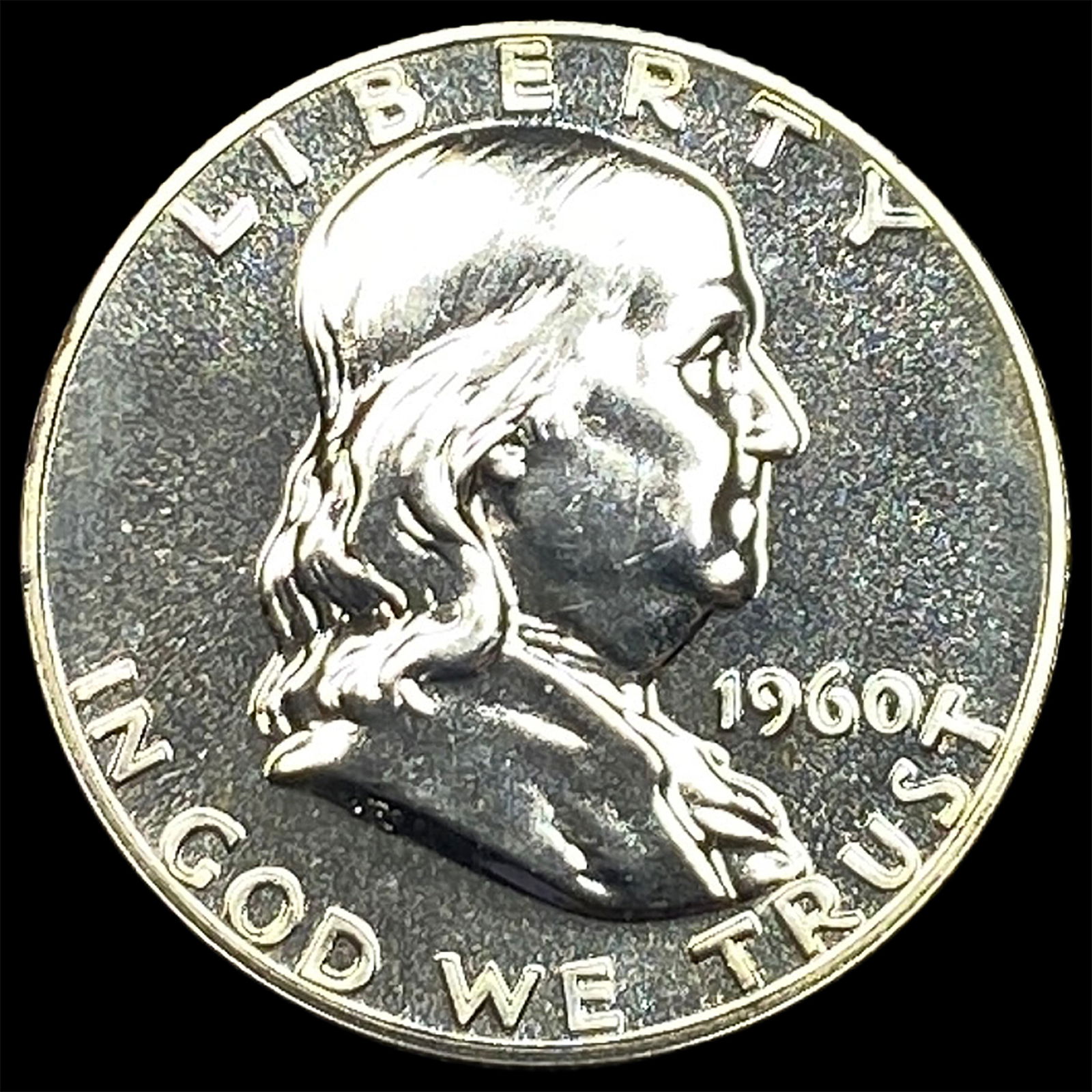 1960 Franklin Silver Half Dollar GEM PROOF (1 of 2)
