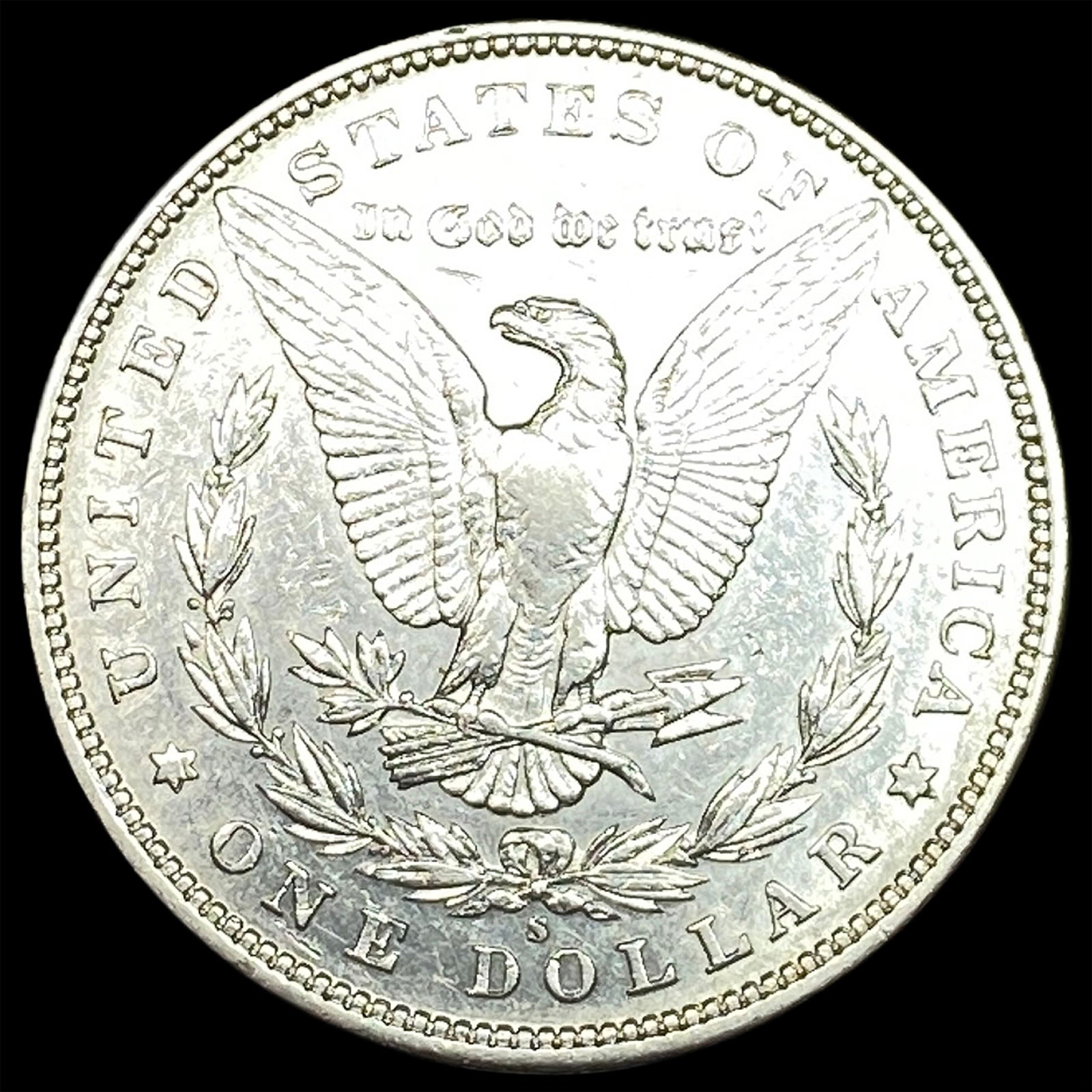 1888-S Silver Morgan Dollar CLOSELY UNCIRCULATED - 2