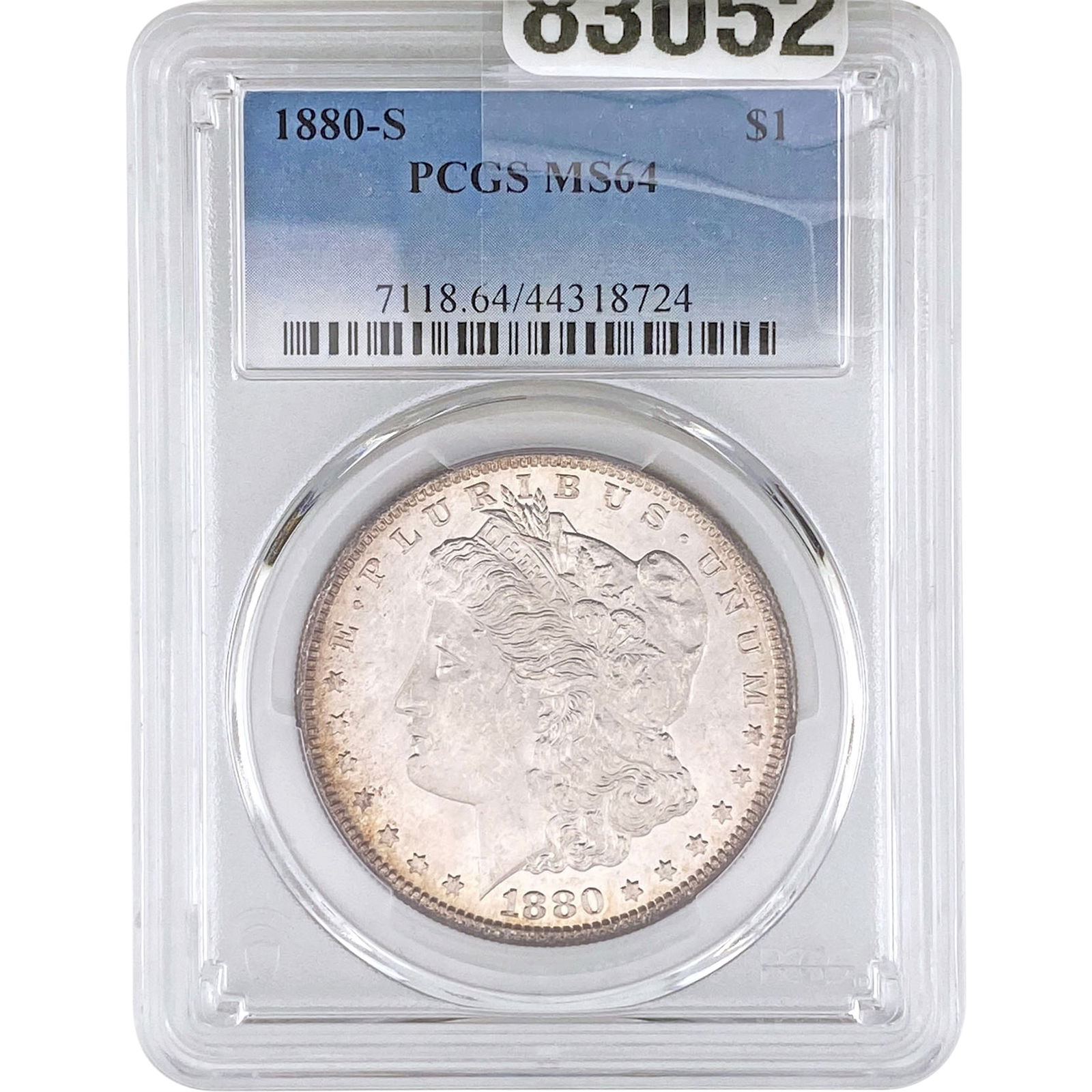 1880-S Morgan Silver Dollar PCGS MS64 (1 of 2)