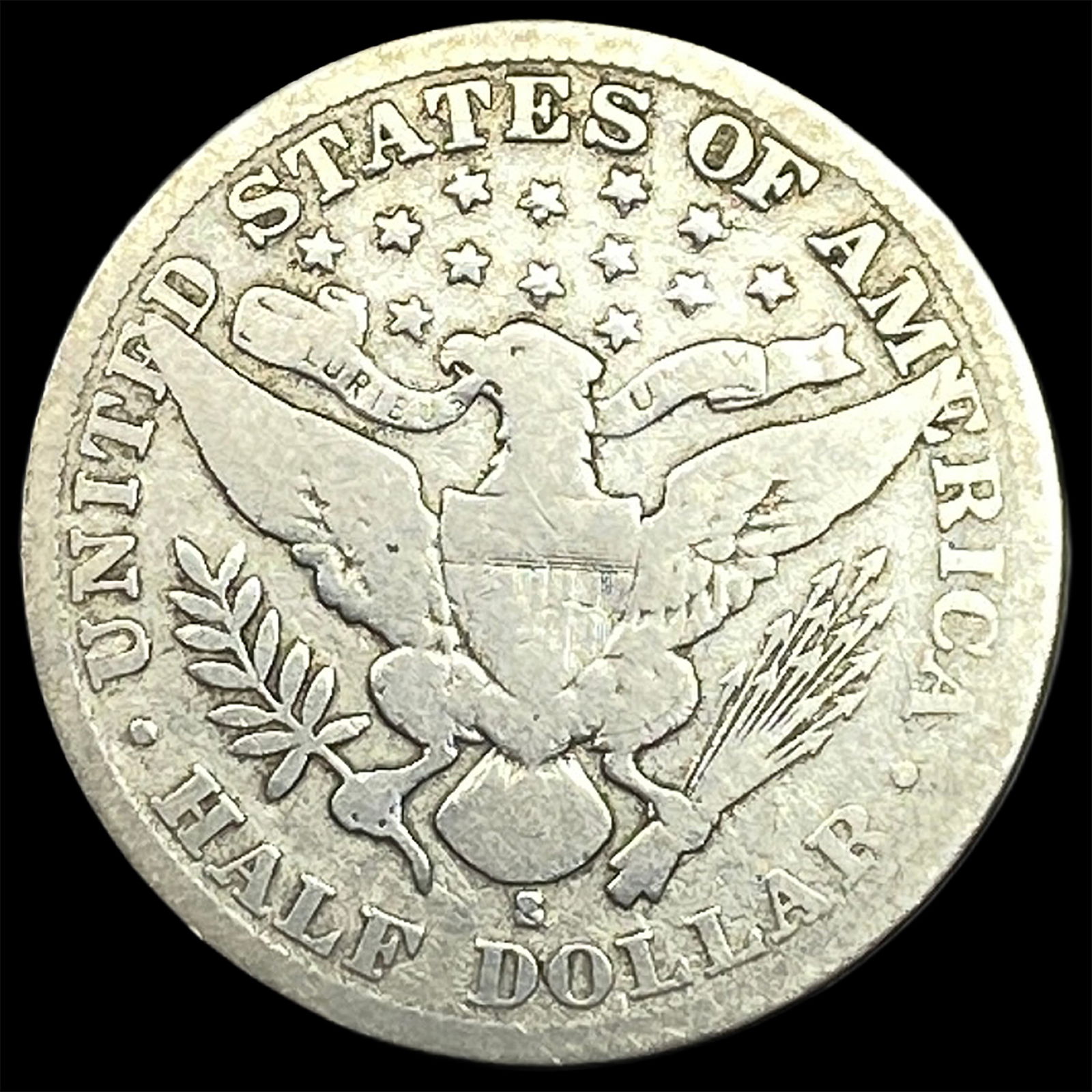 1904-S Silver Barber Half Dollar NICELY CIRCULATED - 2