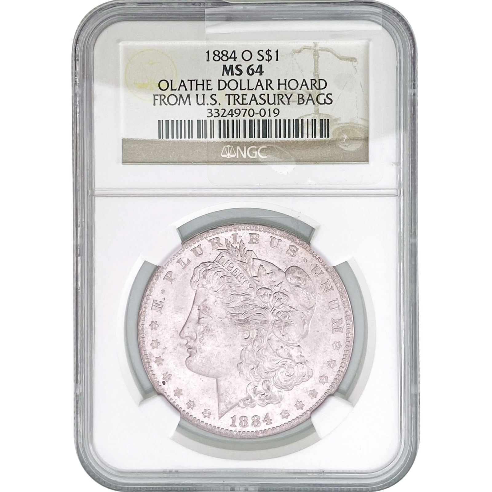1884-O Morgan Silver Dollar NGC MS64 (1 of 2)